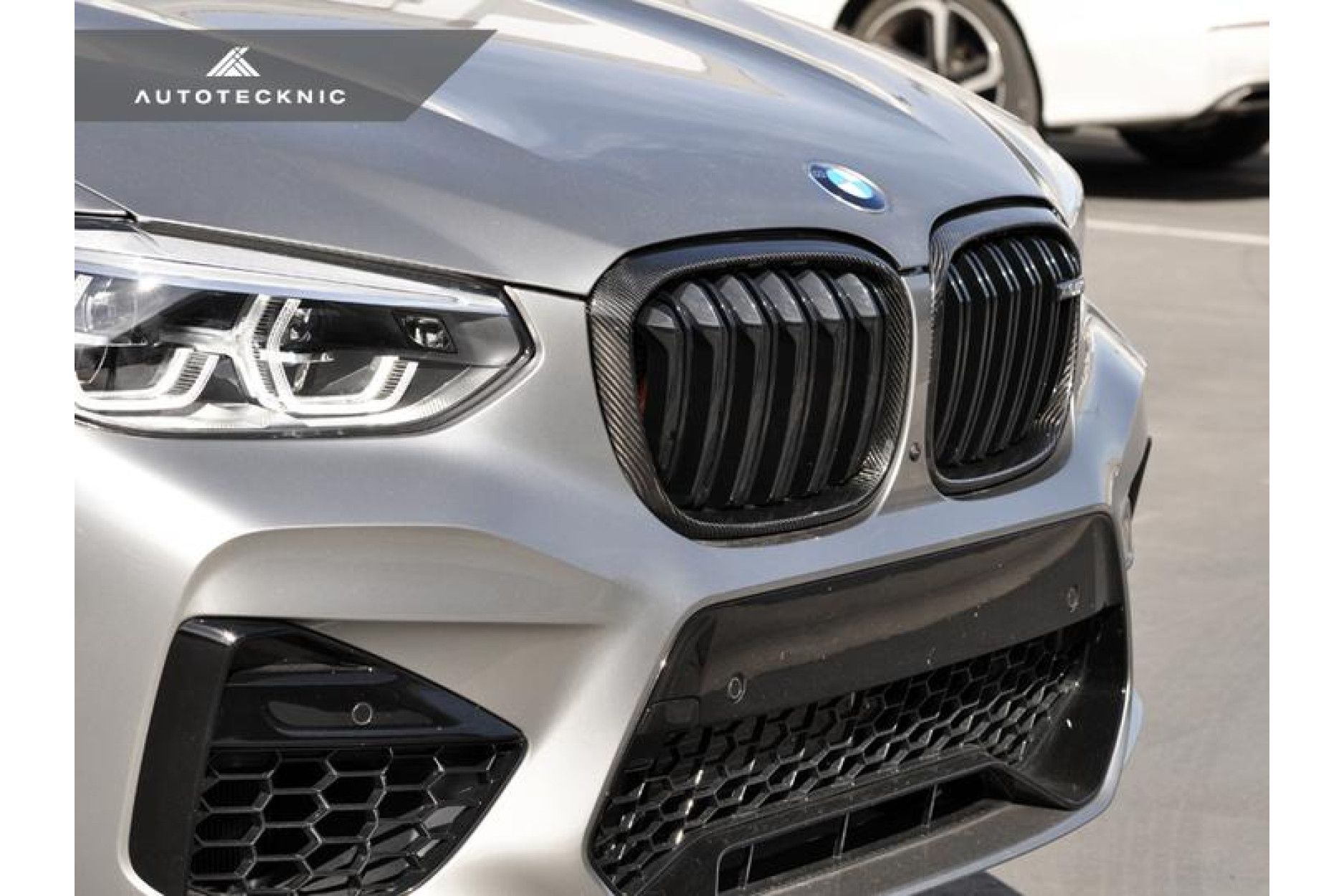 Autotecknic Carbon Kühlergrill für BMW X3, X4 F97, F98 X3M