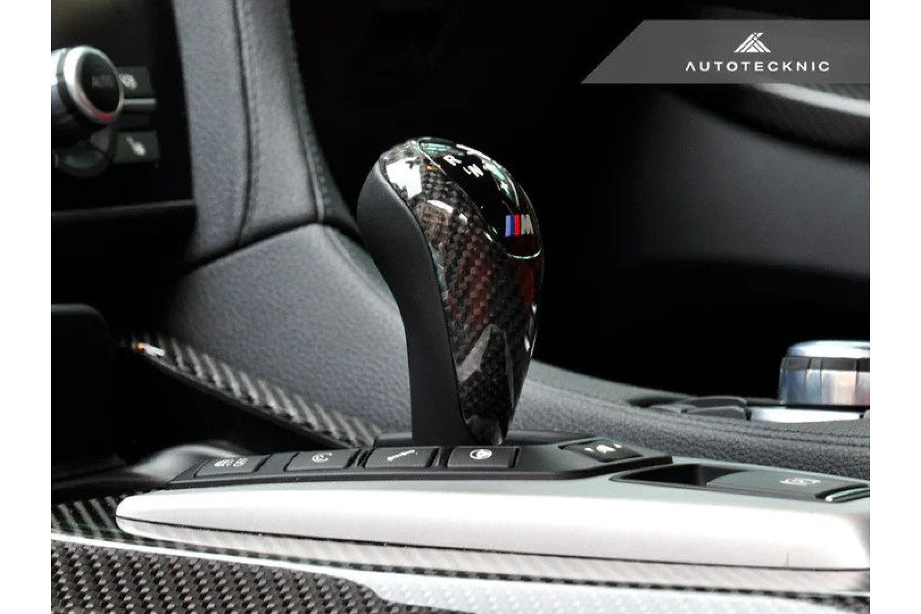 Autotecknic Carbon Schaltknauf Abdeckung für BMW F87 M2 und M2