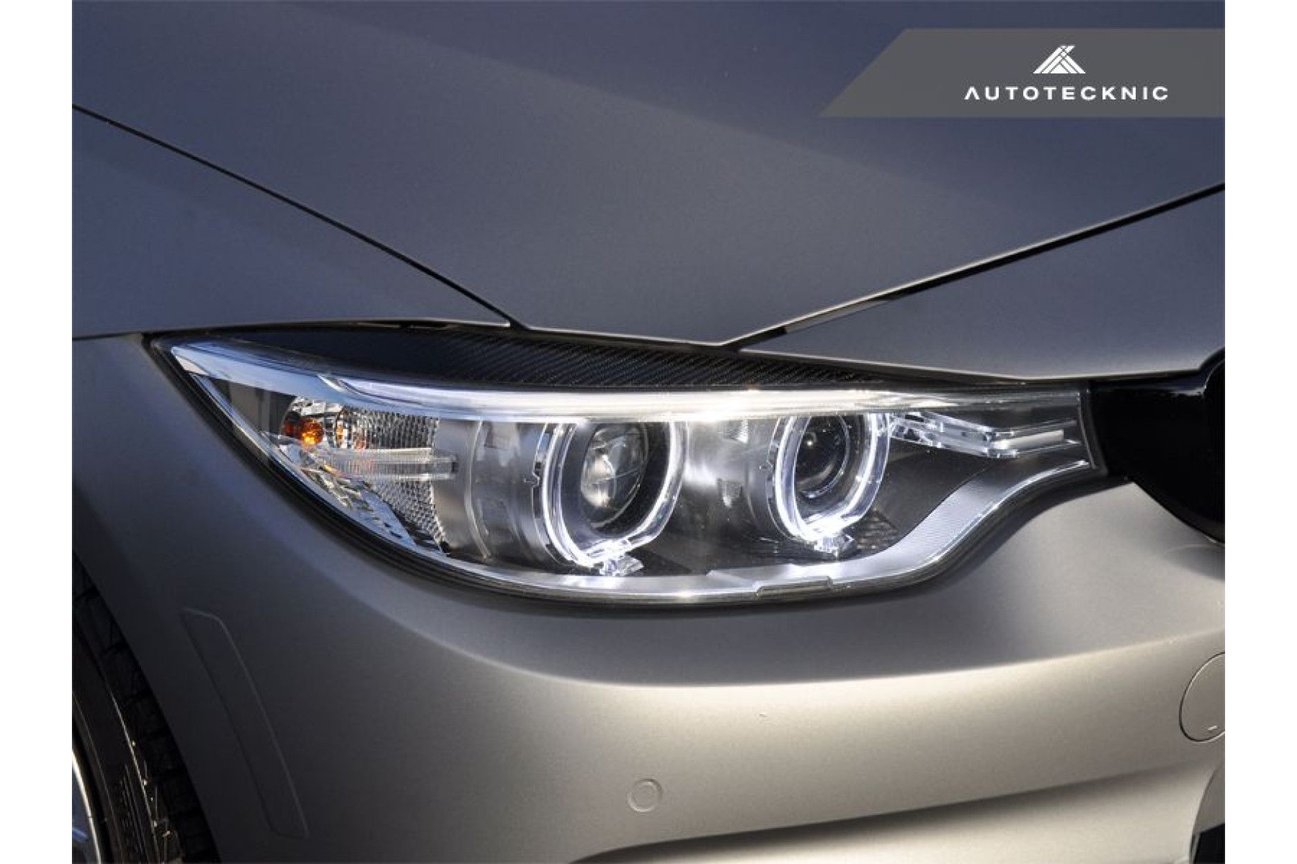 AutoTecknic Carbon Scheinwerferblenden passend für BMW F32 4-Serie | F80 M3 | F82 M4 (2) 
