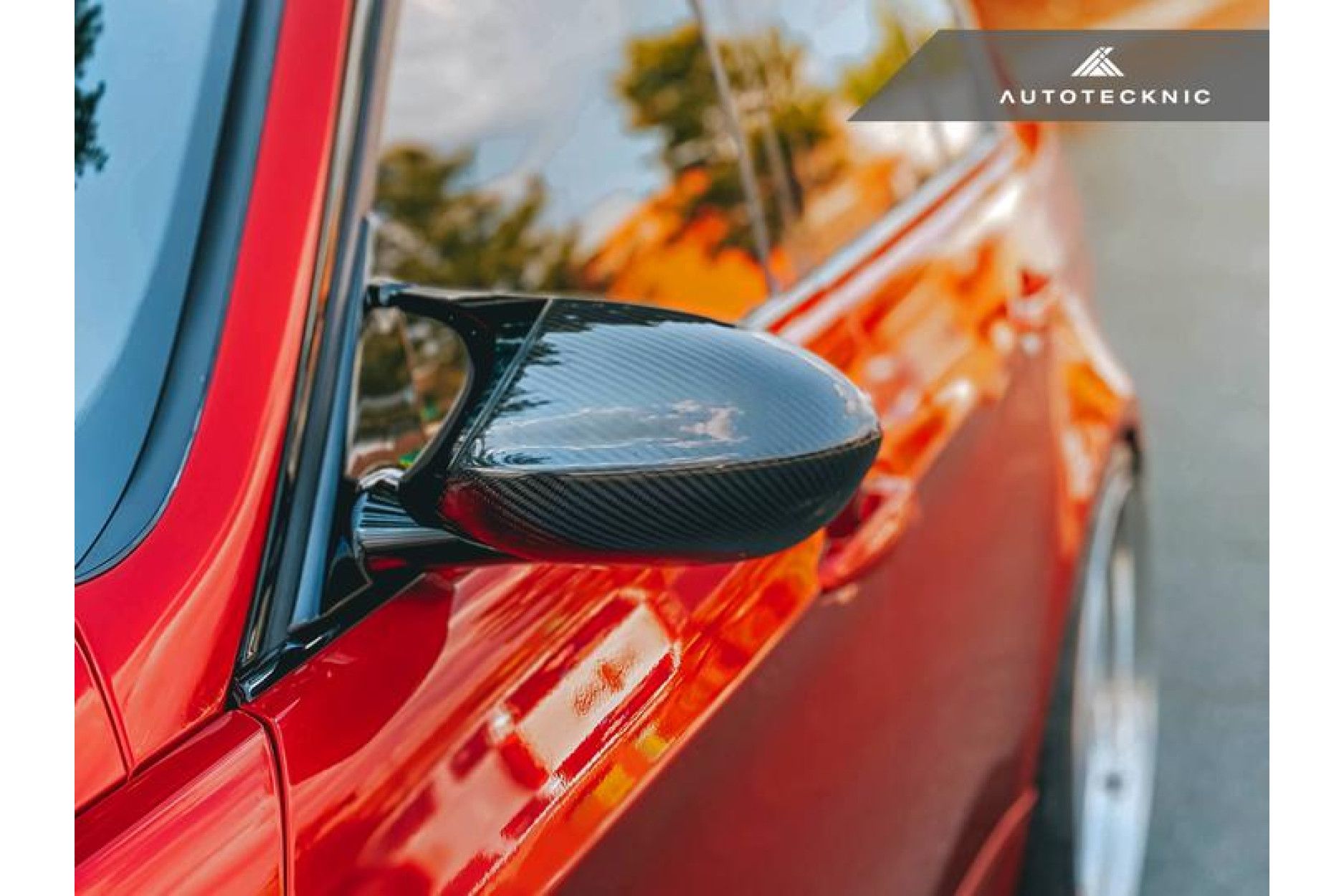 Autotecknic Trockencarbon Ersatz-Spiegelkappen für BMW E9X M3 und E82 1M Version II (9) 