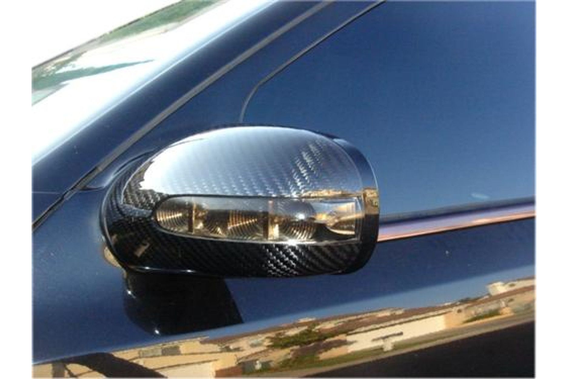 Autotecknic Carbon Spiegelkappen für Mercedes Benz E-Klasse W211 (2) 