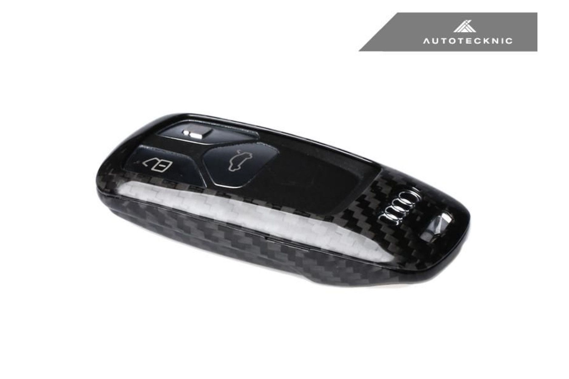 Carbon Soft Case Schutz Hülle Auto Keyless Schlüssel für Audi A4