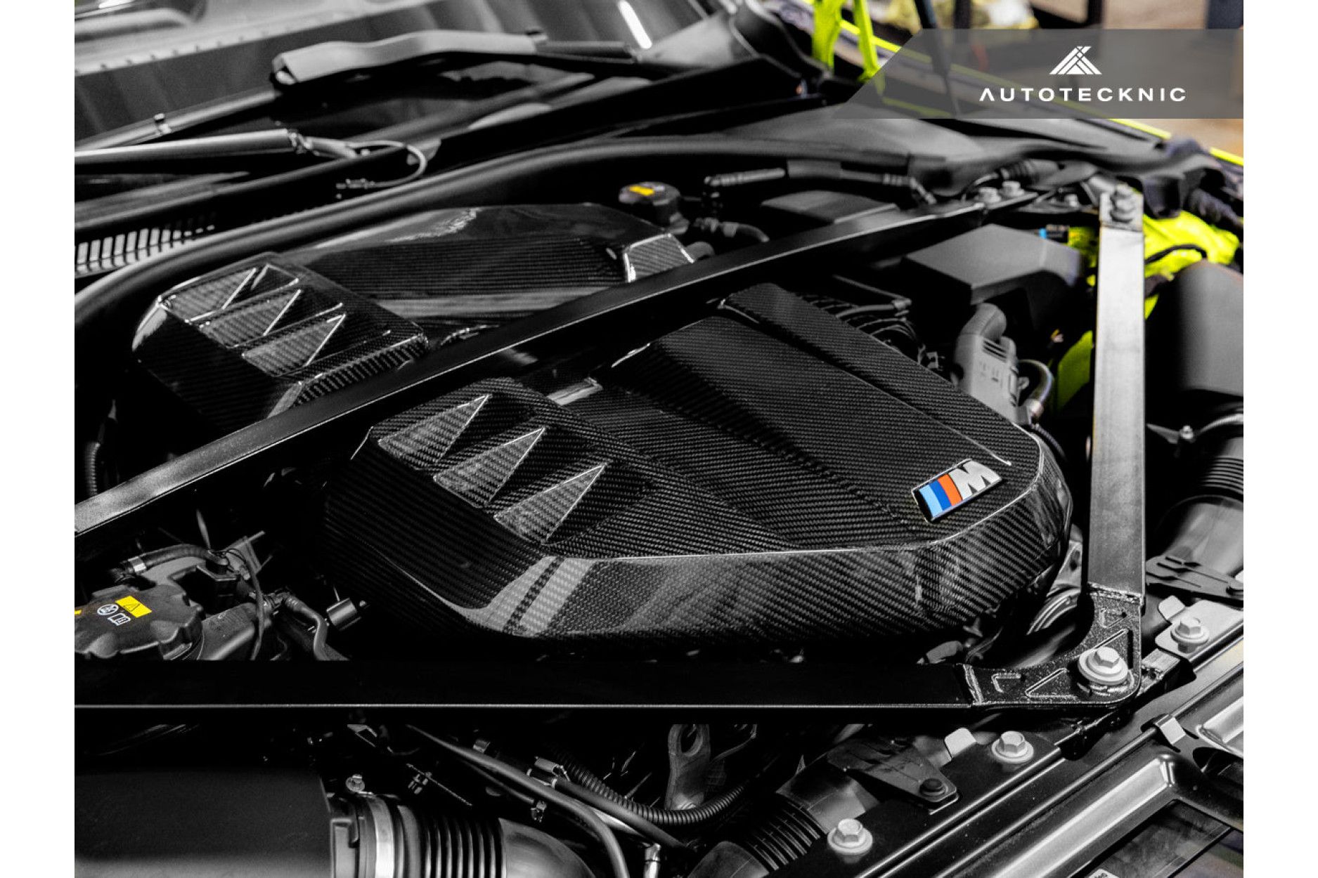 AutoTecknic Motorabdeckung passend für BMW 3er, 4er G80, G82