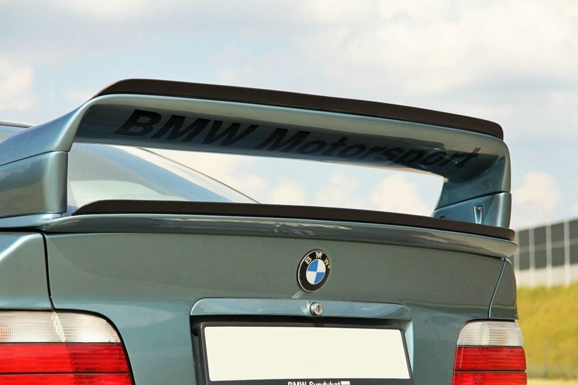 Maxton Design Spoiler für BMW 3er E36 M3 schwarz hochglanz