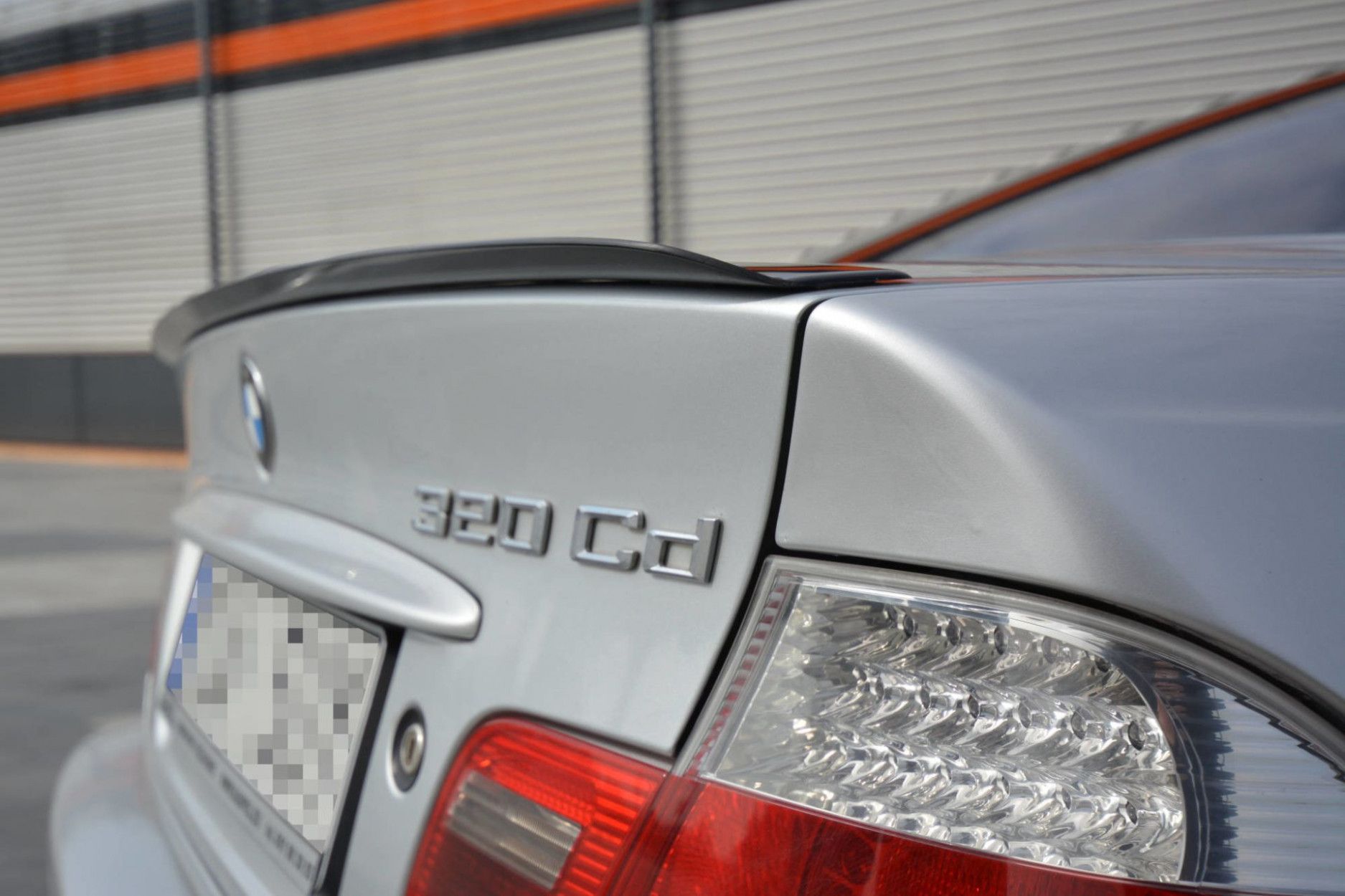 Maxton Design Spoiler für BMW 3er E46 Vorfacelift Coupe schwarz