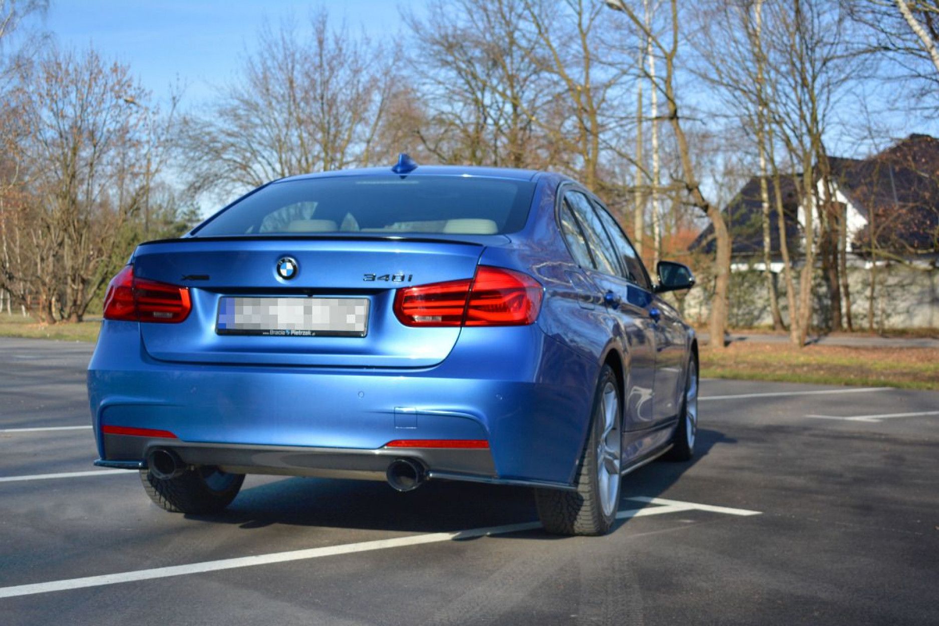 Maxton Design Diffusor Erweiterungen Fur Bmw 3er F30 M Paket