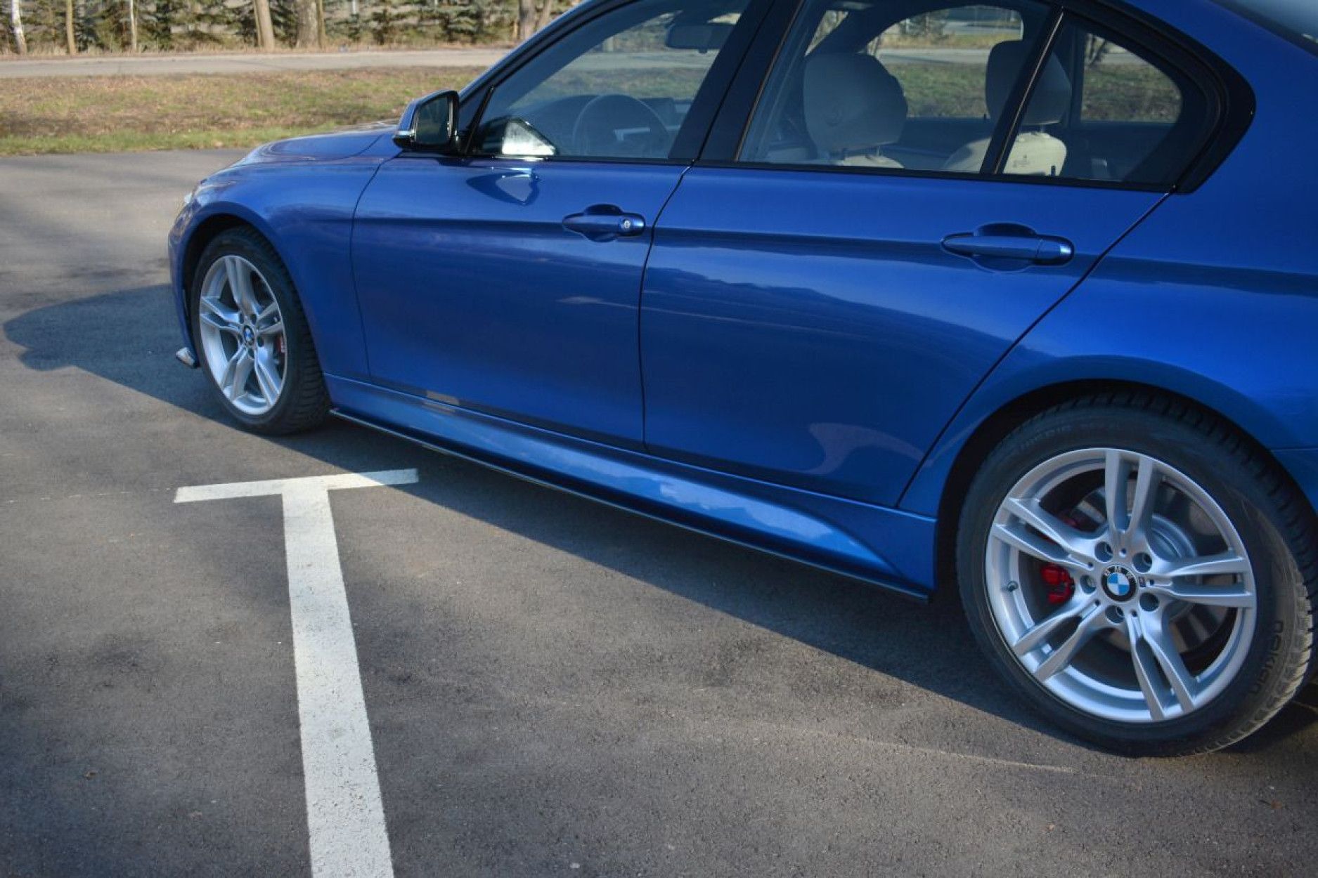 Maxton Design Seitenschweller Fur Bmw 3er F30 M Paket Limousine