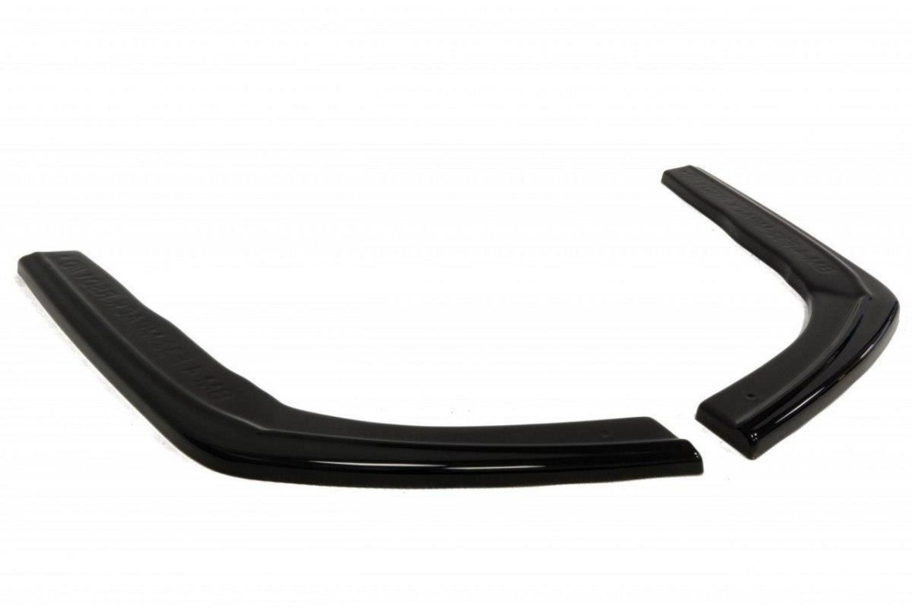 Maxton Design Diffusor-Erweiterungen für BMW 4er F32 mit M-Paket schwarz hochglanz (4) 