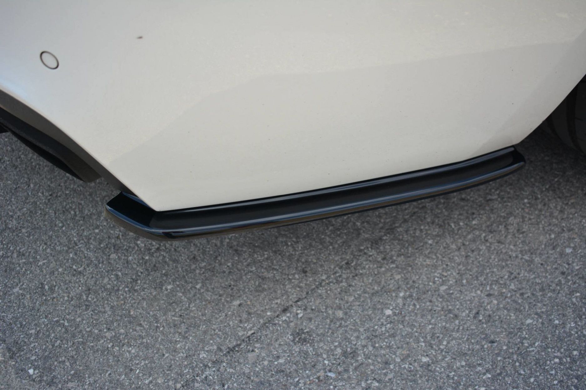 Maxton Design Diffusor-Erweiterungen für BMW 6er F06 650i|mit M-Paket schwarz hochglanz (4) 