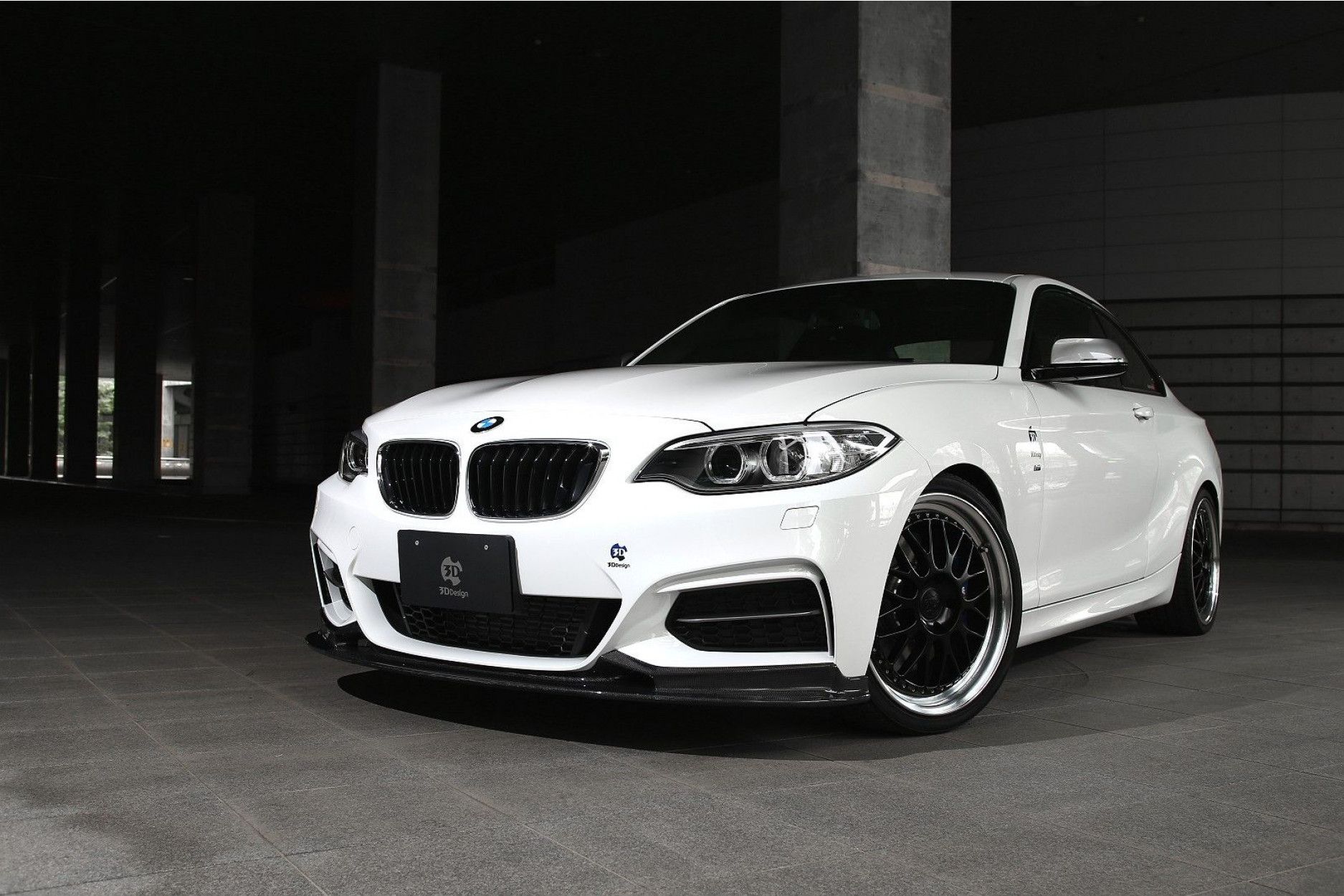 3DDesign Carbon Frontlippe passend für BMW F22 mit M-Paket