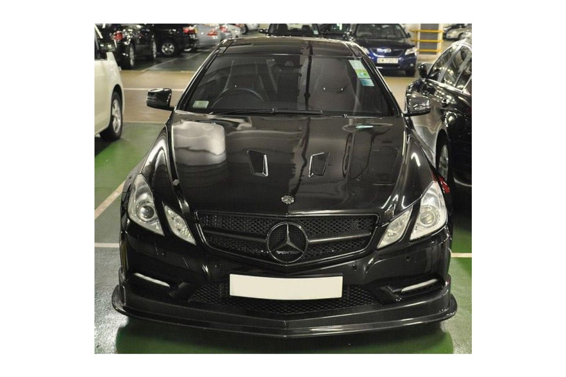 Boca Carbon Motorhaube ähnlich Black Series Für Mercedes Benz C207 Online Kaufen Bei Cfd