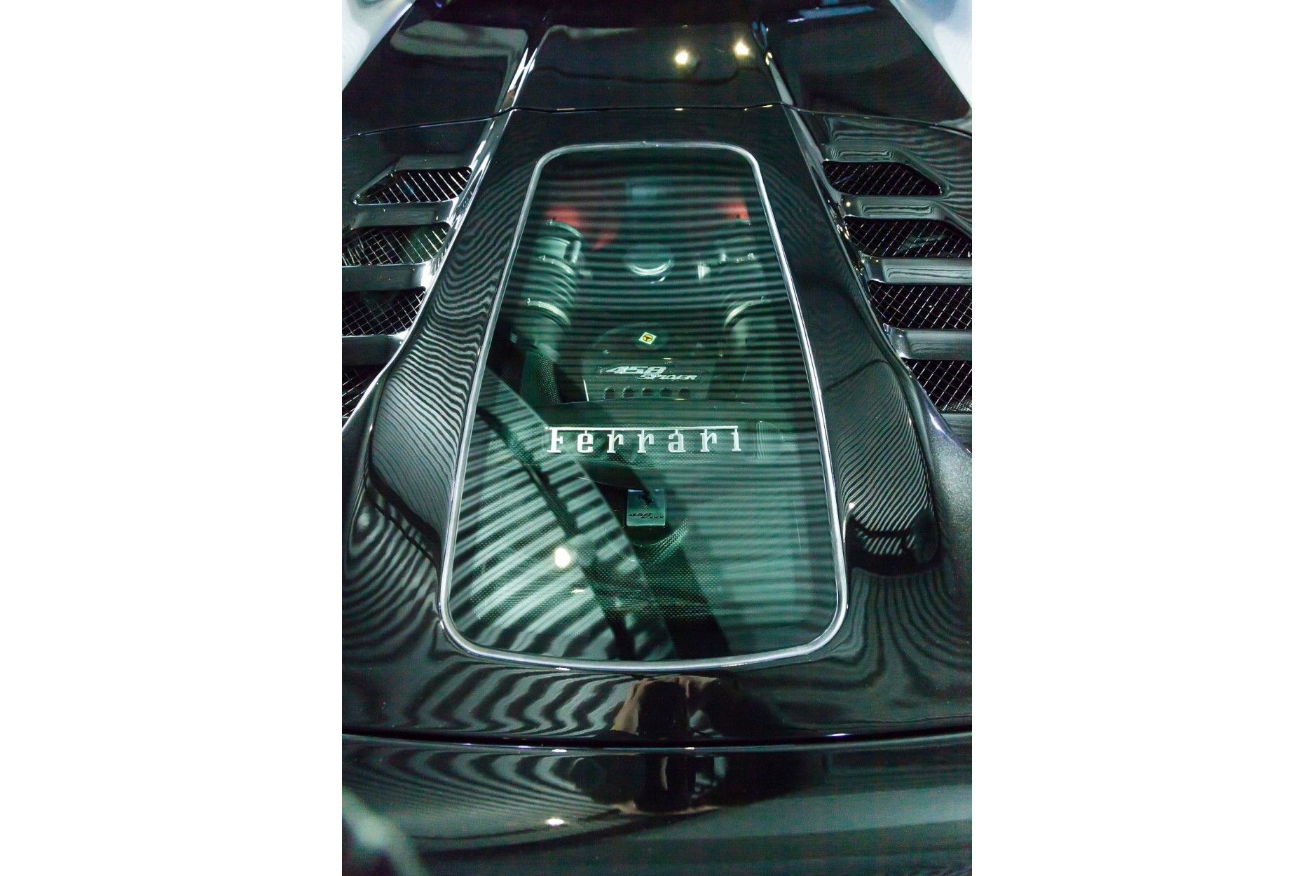 Capristo Carbon Heckklappe Motorhaube für Ferrari 458 Spider (7) 
