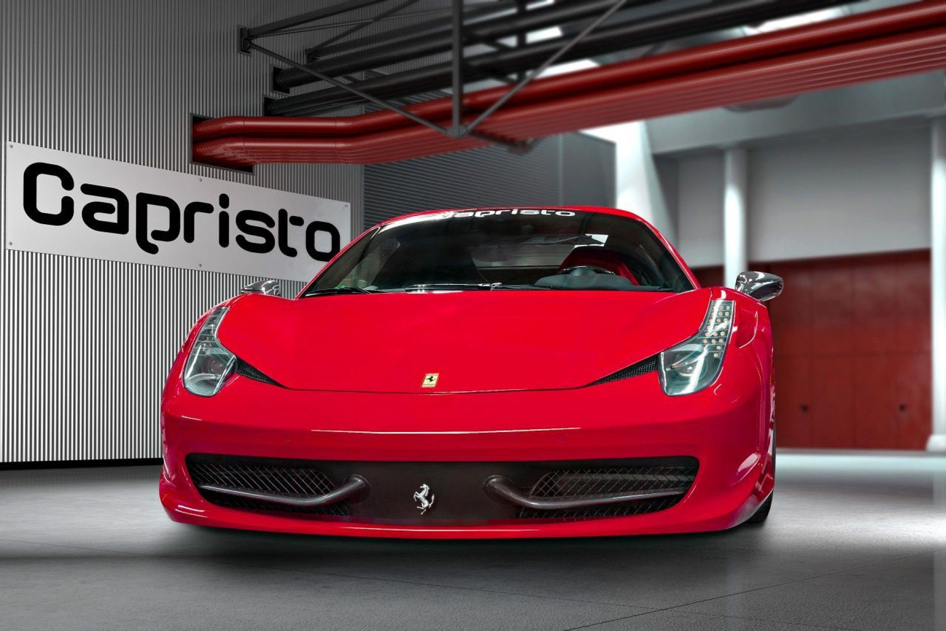 Capristo Carbon Frontflügel für Ferrari 458 Spider Italia