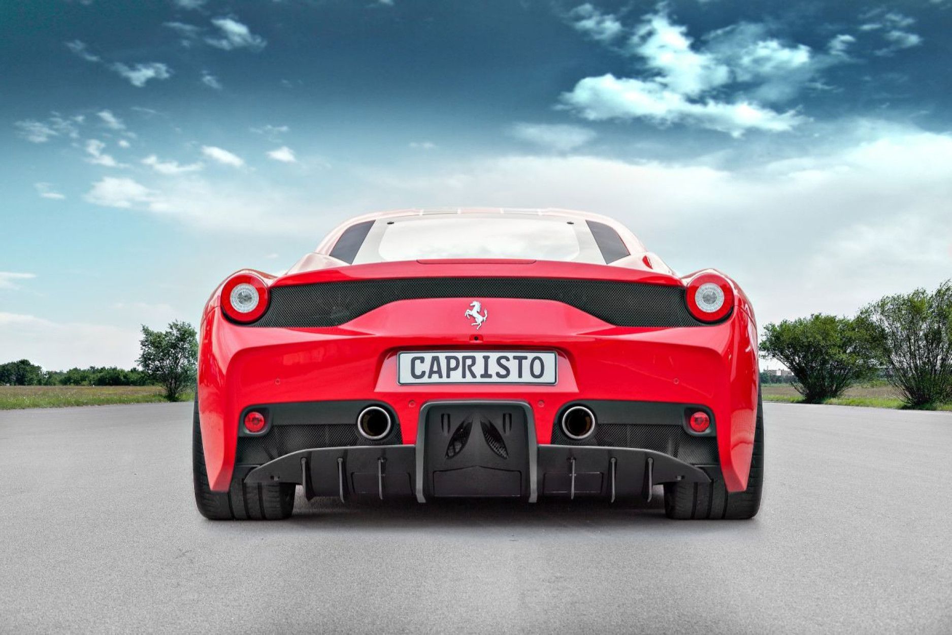 Capristo Carbon Diffusor F 252 R Ferrari 458 Speciale Online