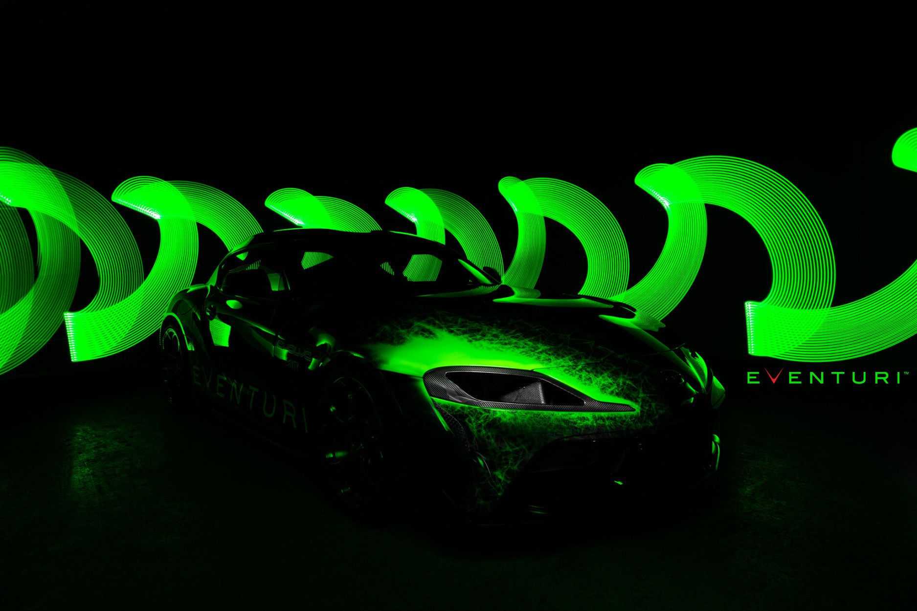 Eventuri Carbon Scheinwerfer-Luftkanal Headlamp duct für Toyota Supra MK5 A90 (12) 