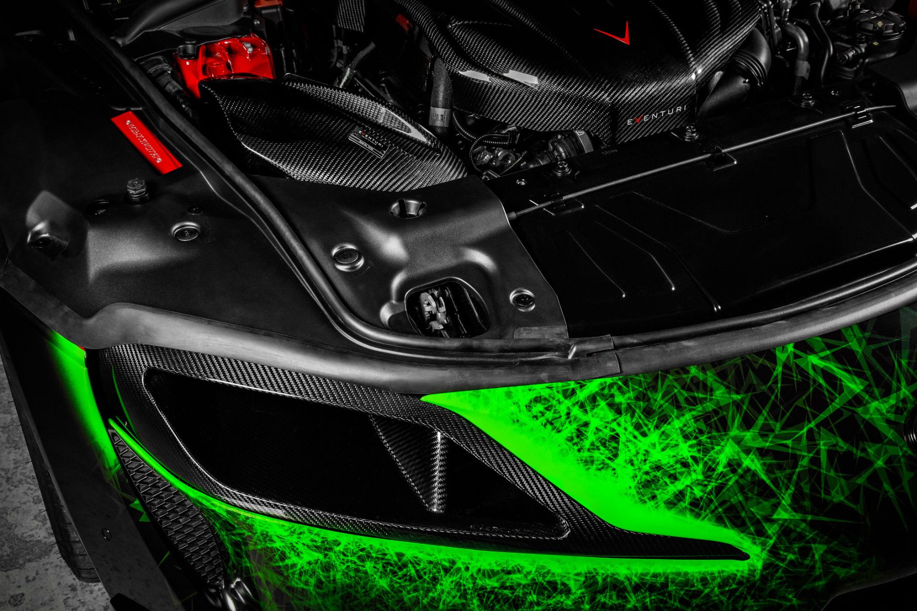 Eventuri Carbon Scheinwerfer-Luftkanal Headlamp duct für Toyota Supra MK5 A90 (9) 