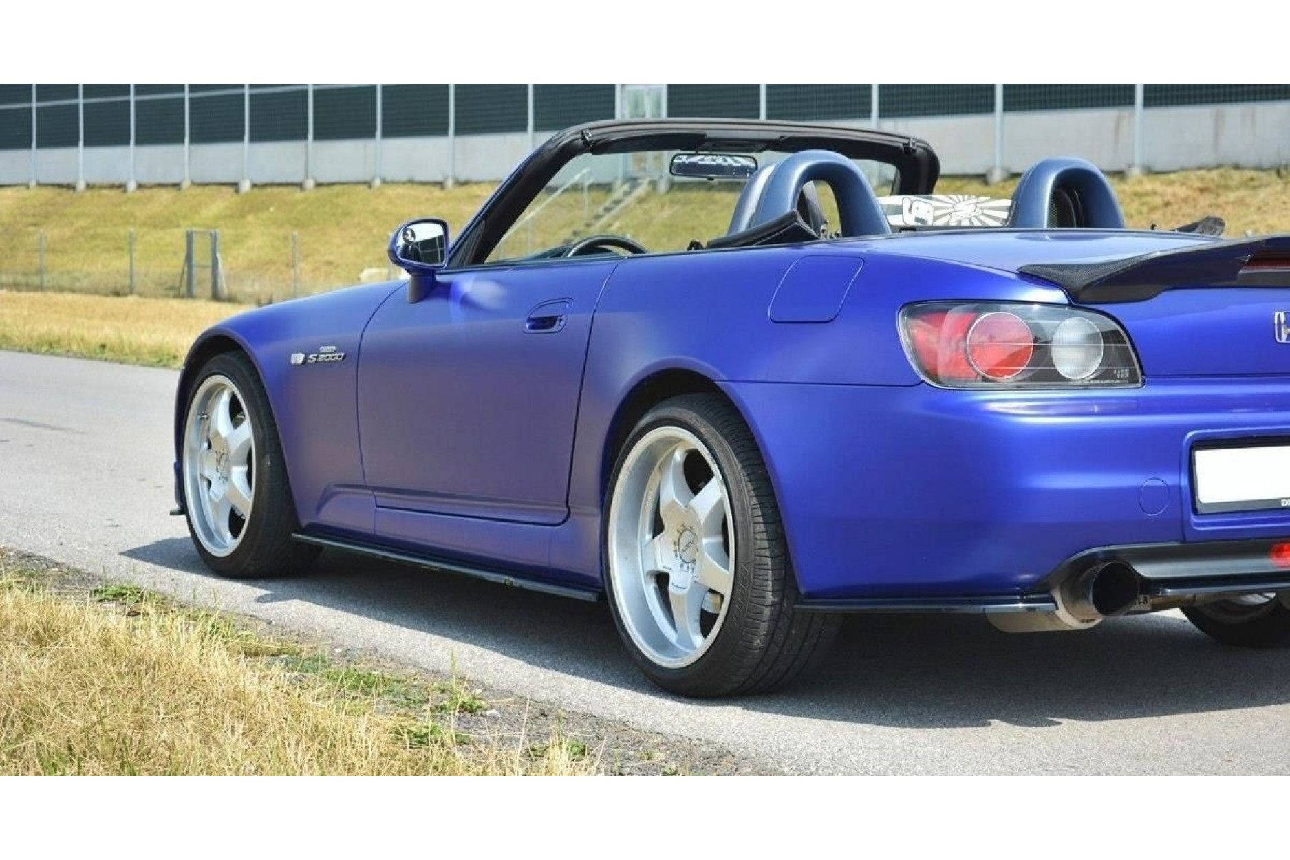 Maxton Design Seitenschweller für Honda S2000 schwarz hochglanz (2) 