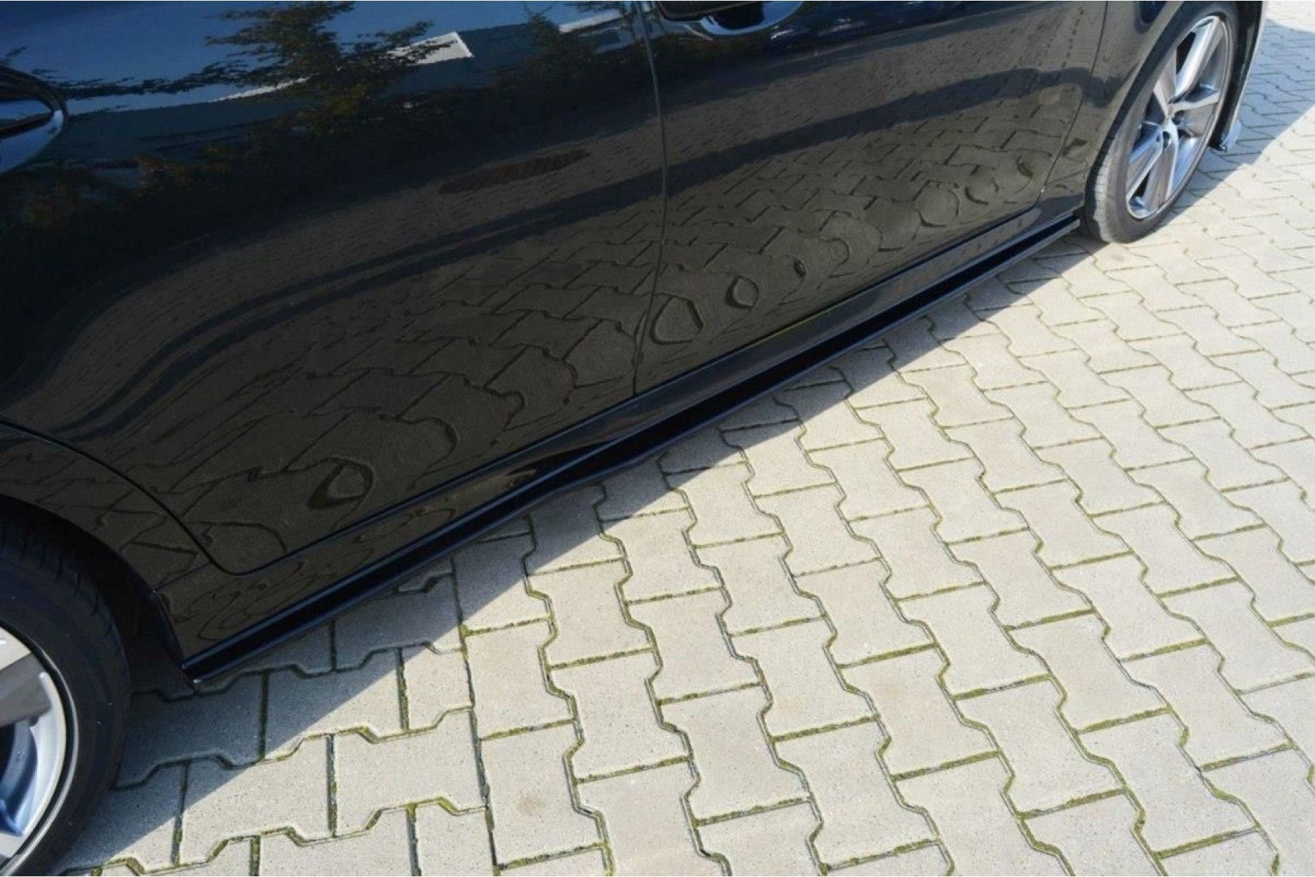 Maxton Design Seitenschweller für Lexus GS MK4 Facelift schwarz hochglanz (3) 