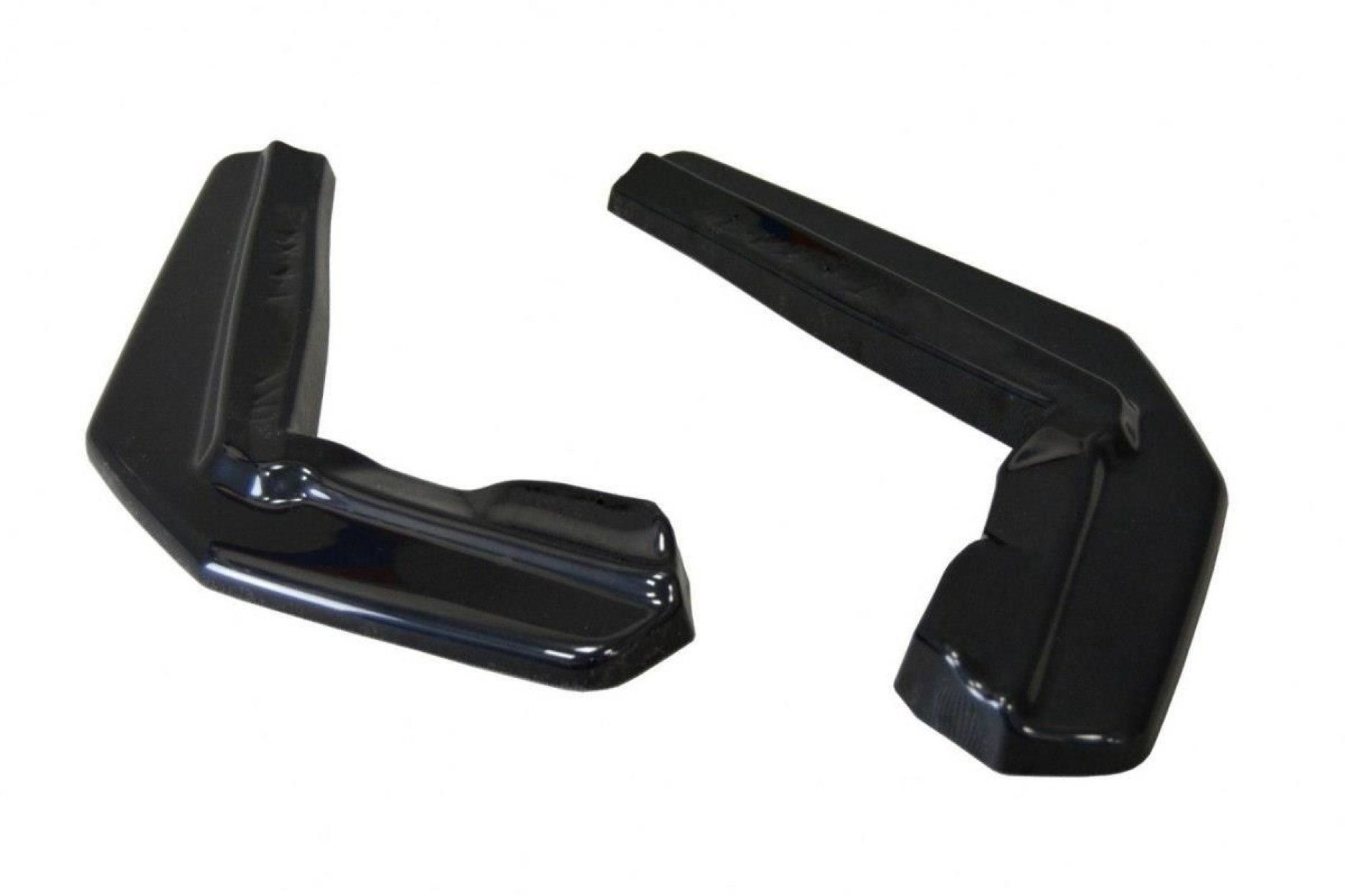 Maxton Design Diffusor-Erweiterungen für Lexus RX MK4 schwarz hochglanz (6) 