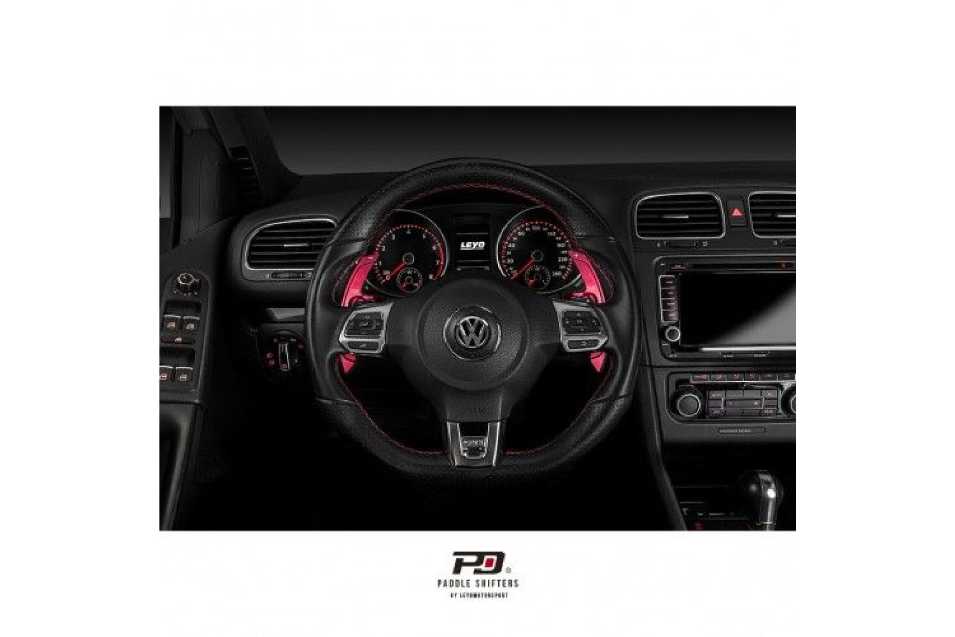 Leyo Aluminium Schaltwippen für VW Golf 6 GTI - online kaufen bei CFD