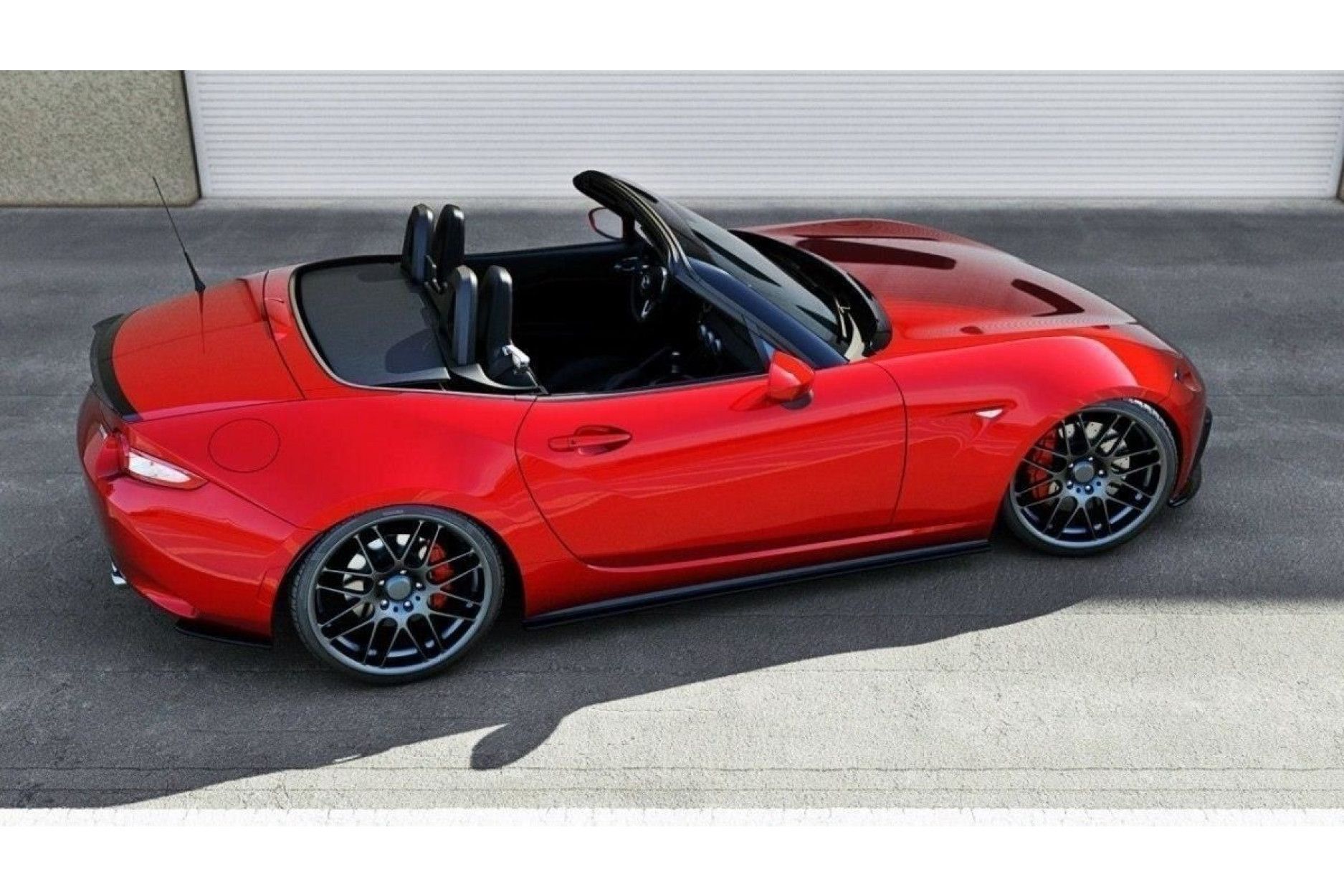 Maxton Design Spoiler für Mazda MX-5 MK4 ND schwarz hochglanz