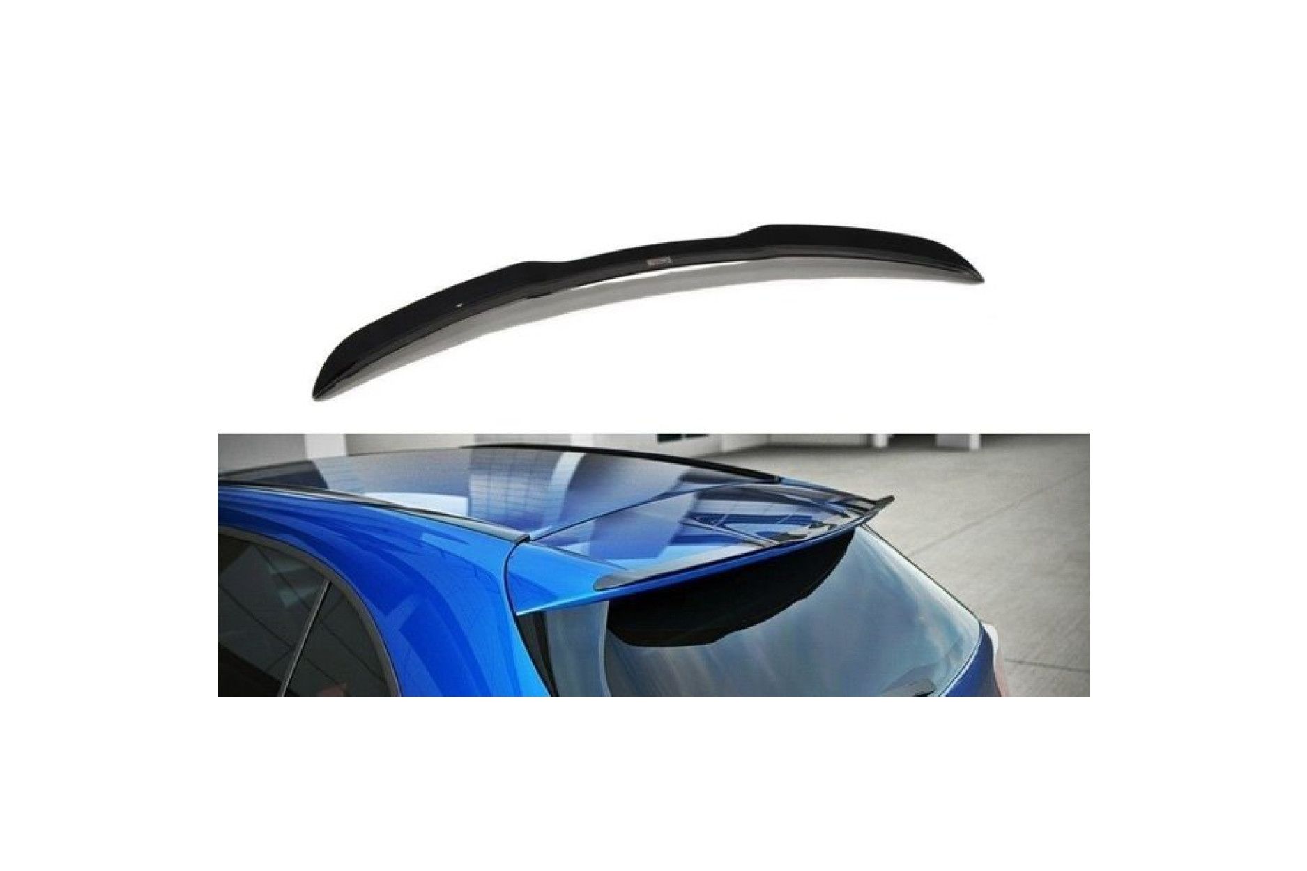 Maxton Design Spoiler für Mercedes A-Klasse W176 schwarz hochglanz