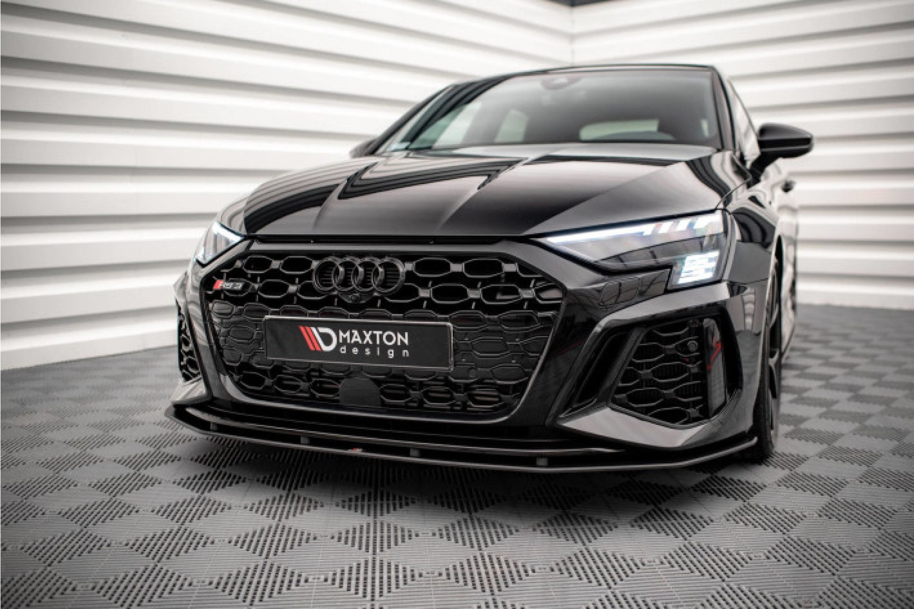 Maxtondesign Street Pro Frontlippe für Audi 8Y RS3 Sportback 2021+ (2) 