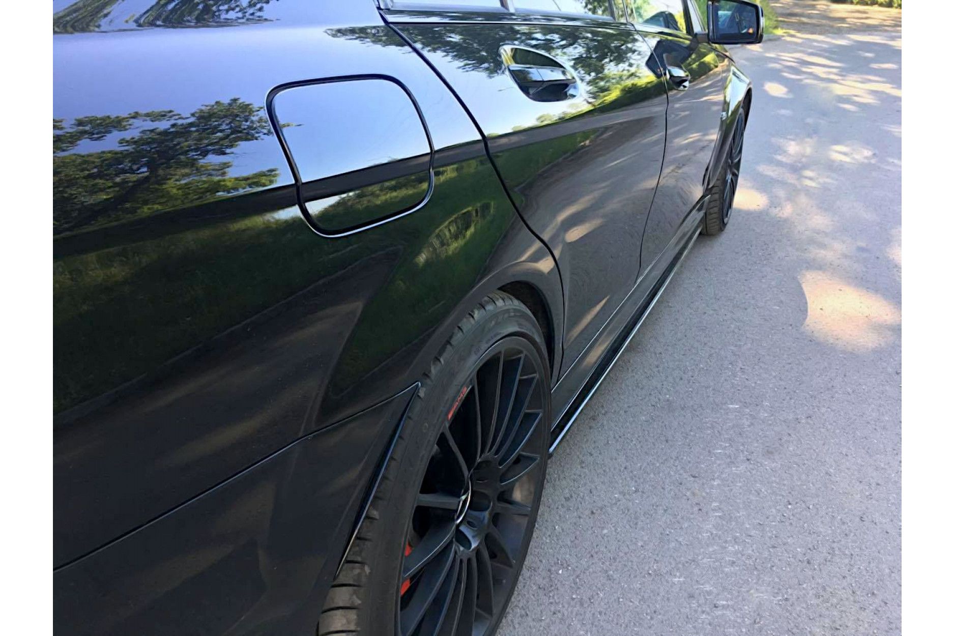 Maxton Design Seitenschweller Fur Mercedes C Klasse W204 C63 Amg Facelift Schwarz Hochglanz Online Kaufen Bei Cfd