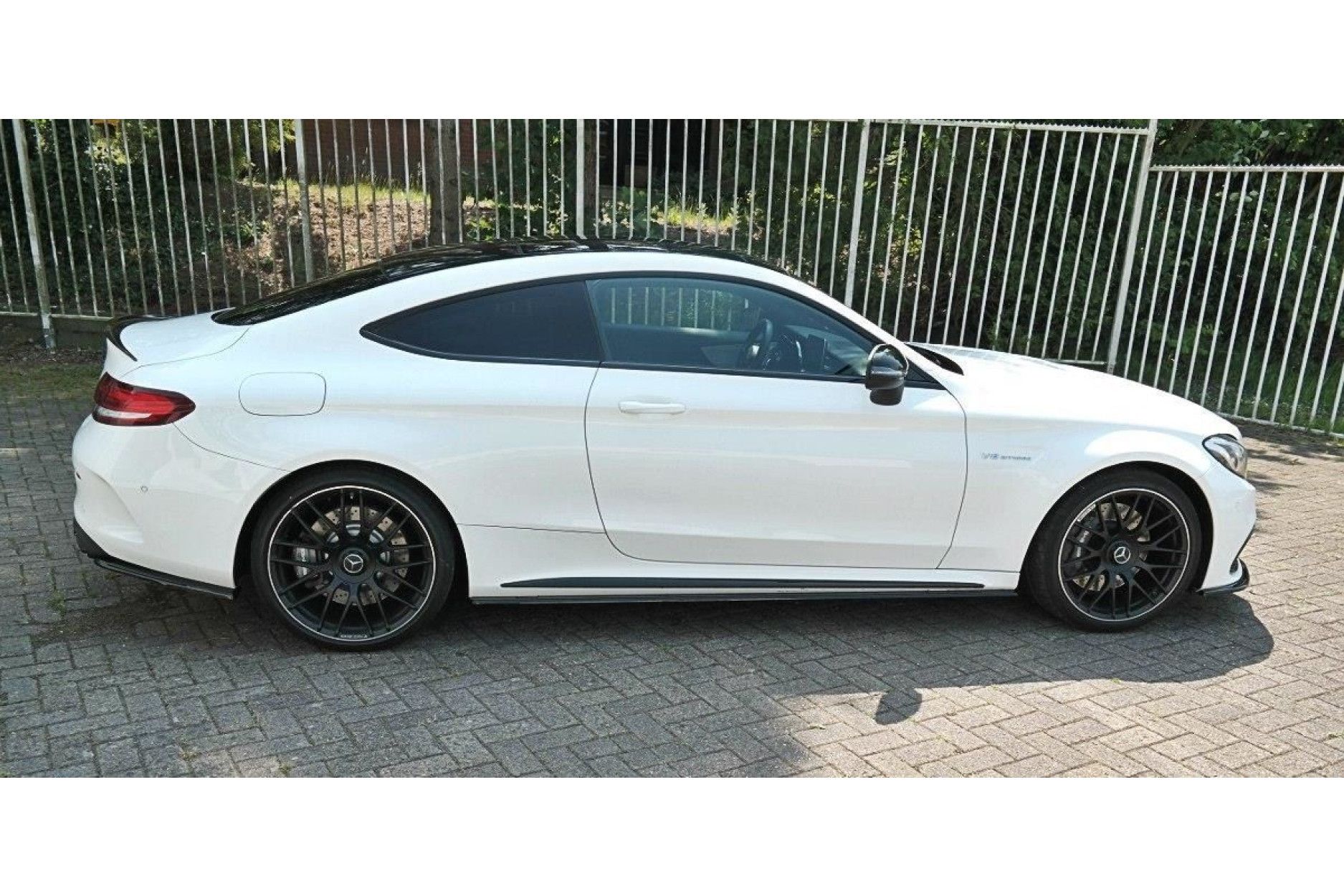 Maxton Design Seitenschweller Fur Mercedes C Klasse W205 C63 Amg Coupe Schwarz Hochglanz Online Kaufen Bei Cfd