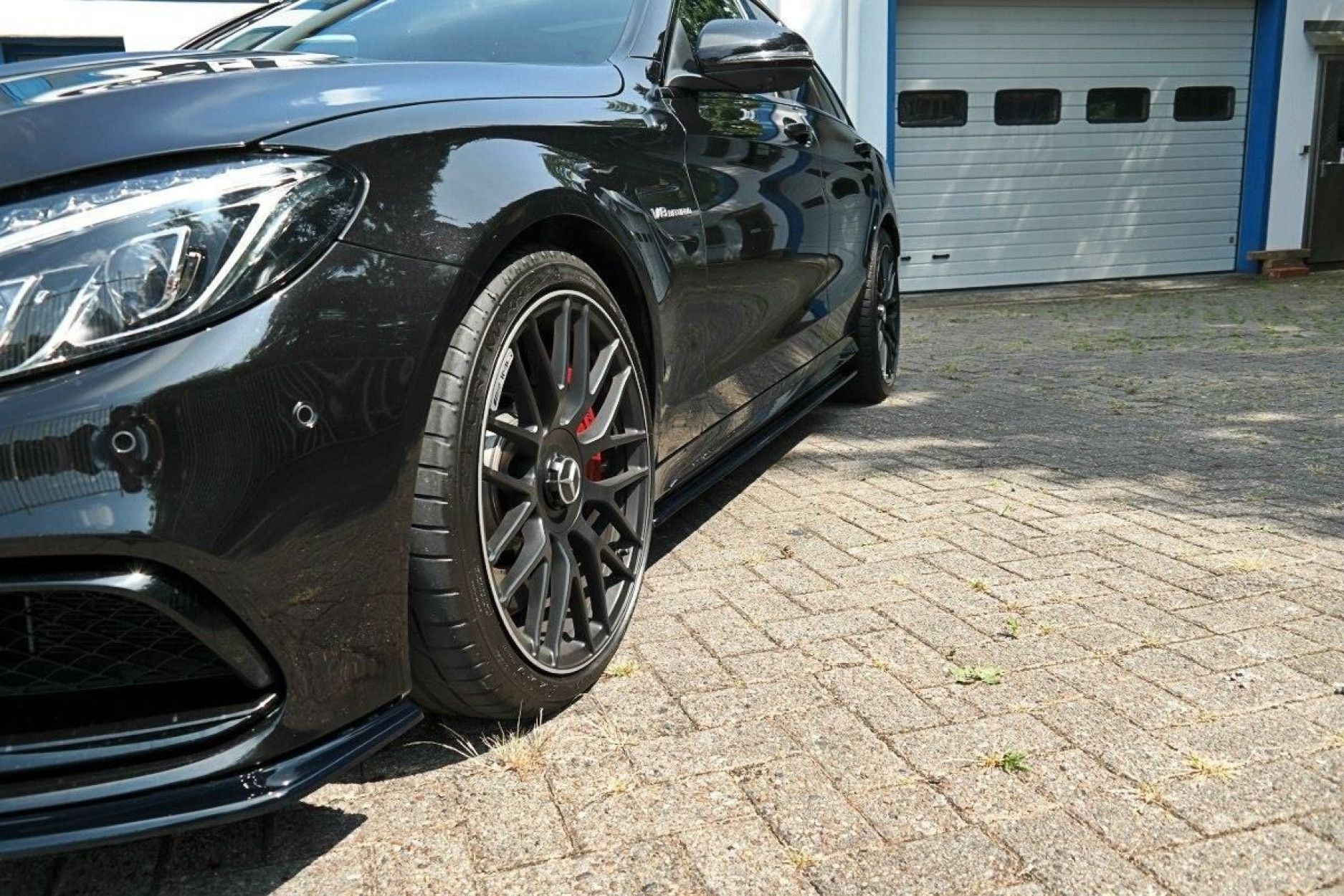 Maxton Seitenschweller Ansatz für Mercedes-Benz C W205 schwarz Hochglanz  ME-C-205-SD1-G - Online-Shop