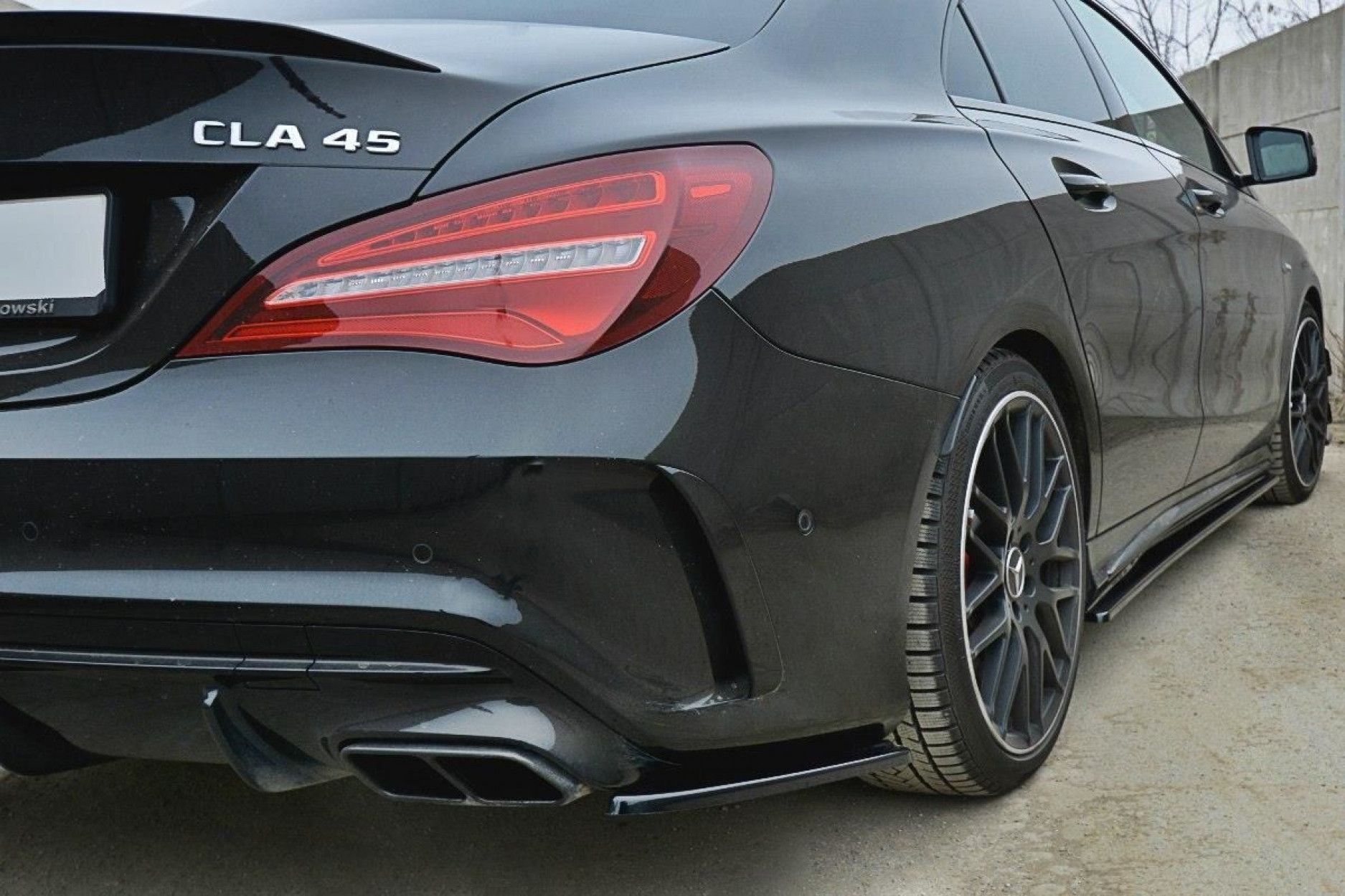 Maxton Design Diffusor Erweiterungen Fur Mercedes Cla Klasse C117