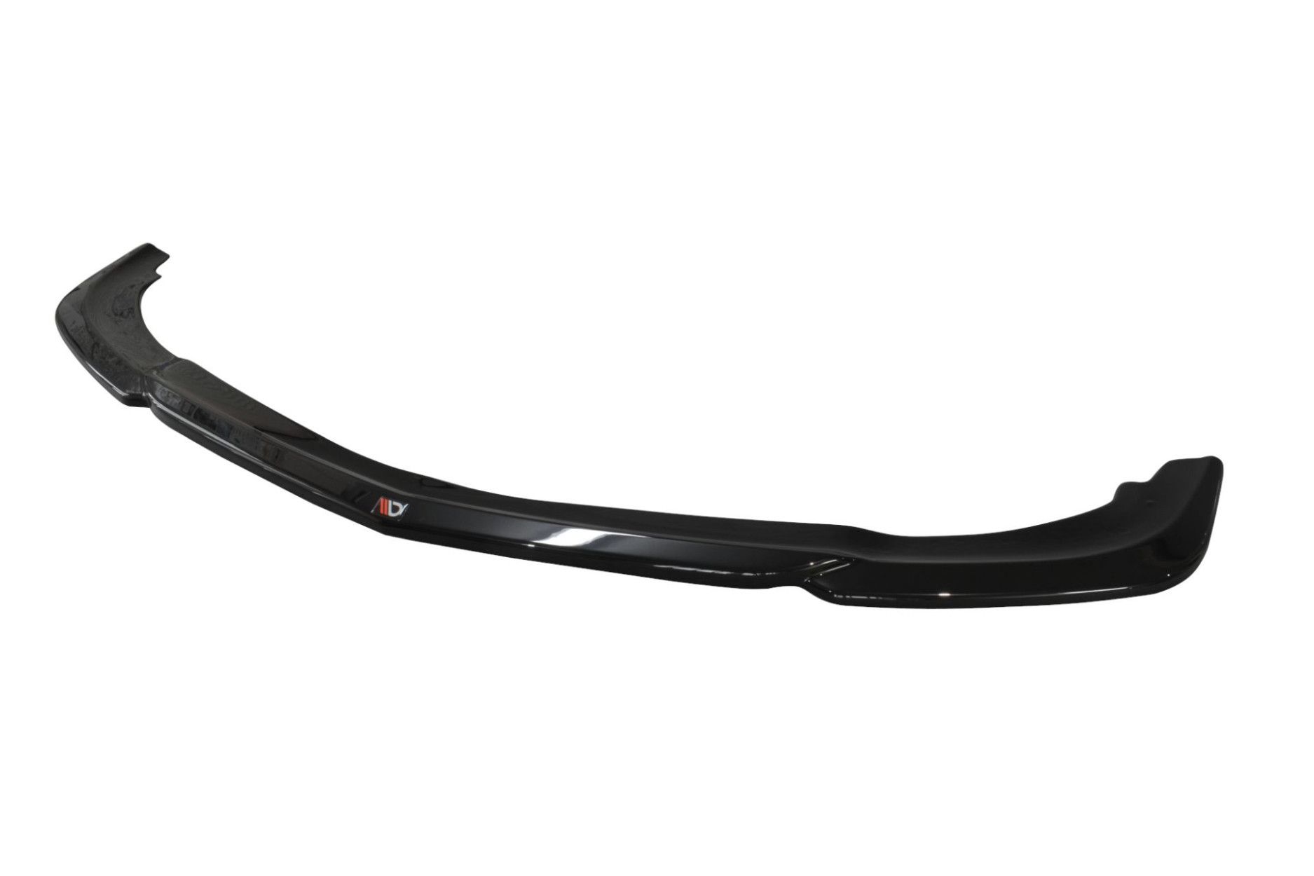 Maxton Design Frontlippe für Mercedes E-Klasse W212 E63 AMG schwarz hochglanz (5) 
