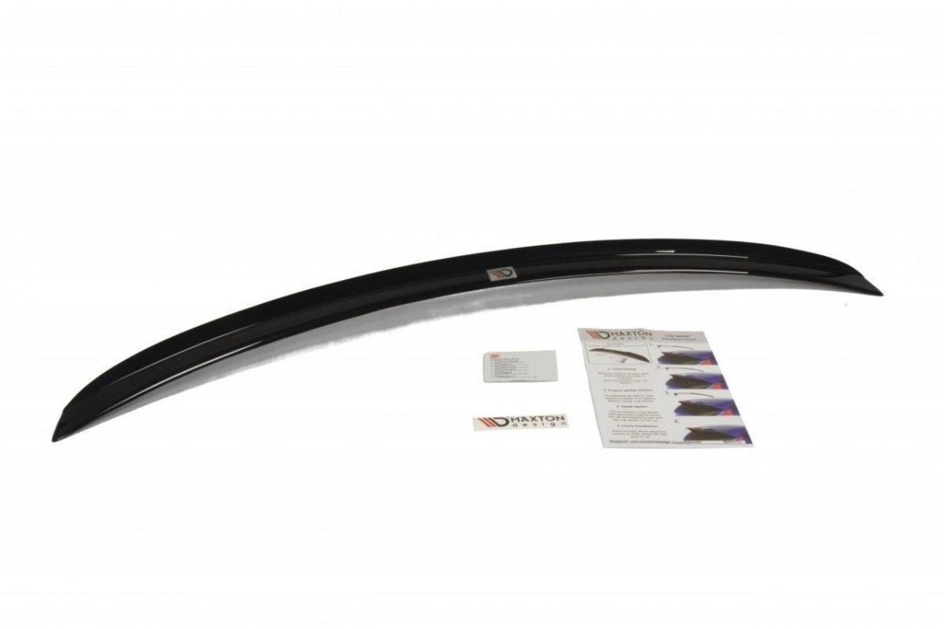 Maxton Design Spoiler für Maserati Granturismo Vorfacelift schwarz hochglanz