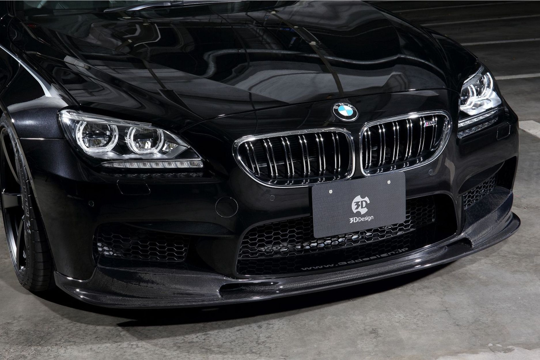 3DDesign Carbon Frontlippe passend für BMW 6er F06 F12 F13 M6 (3) 