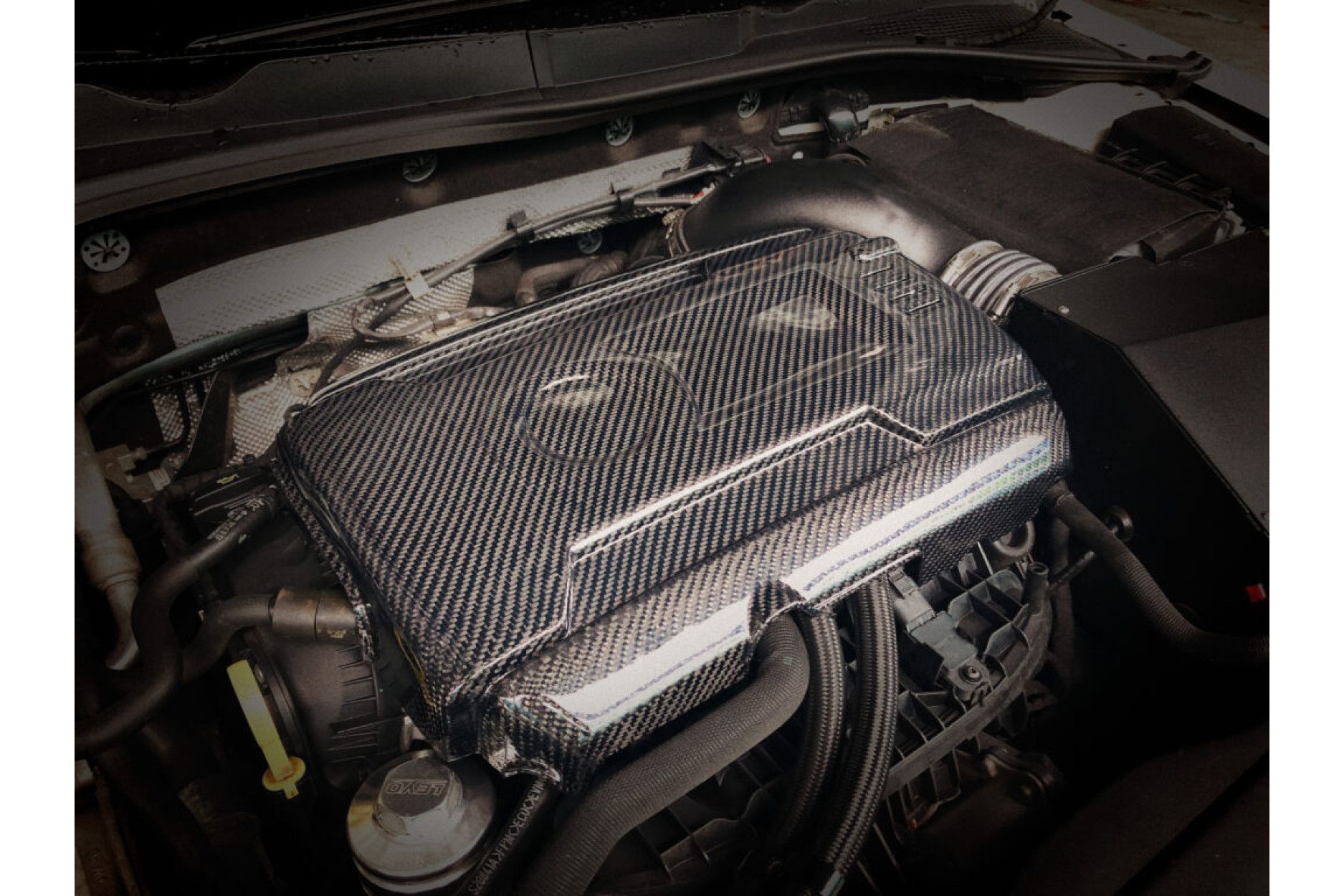 Rysten Design Carbon Motorabdeckung für VW Golf 7 MK7 GTI/R