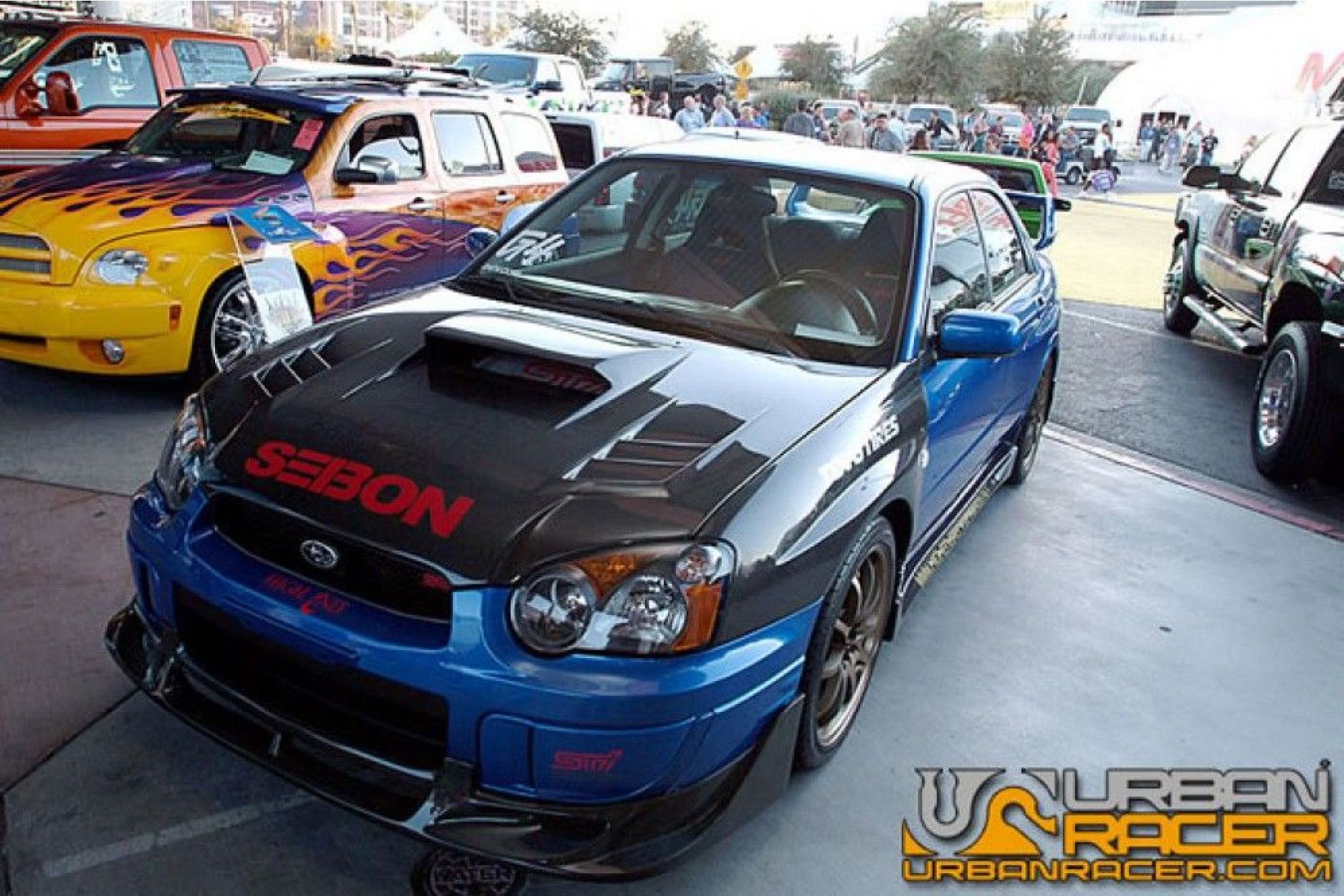 Seibon Carbon Frontlippe für Subaru 2004 - 2005 CW-Style (7) 