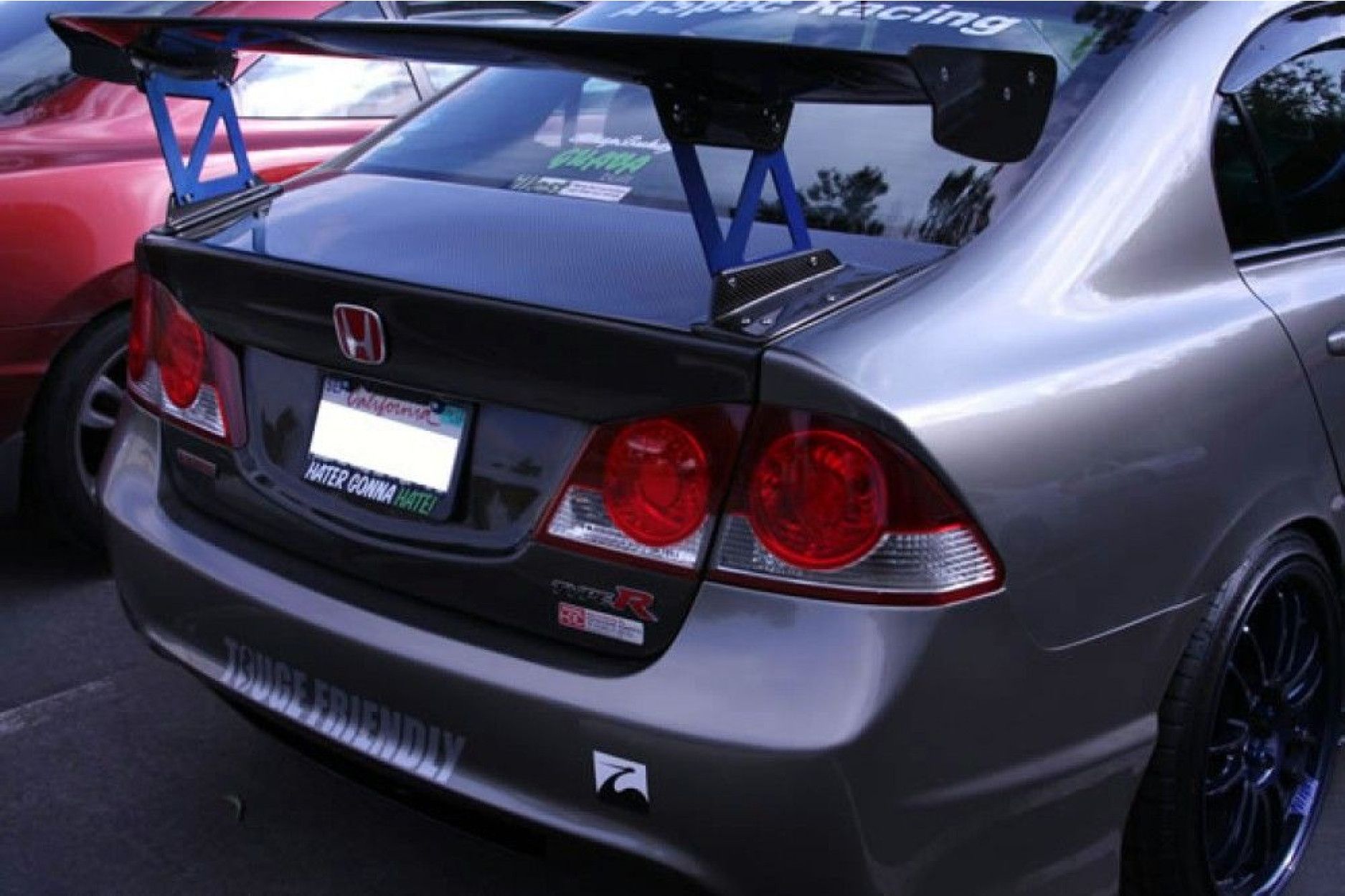 Seibon Carbon Heckdeckel für Honda Civic 2006 - 2010 4D JDM & Acura CSX OE-Style (6) 