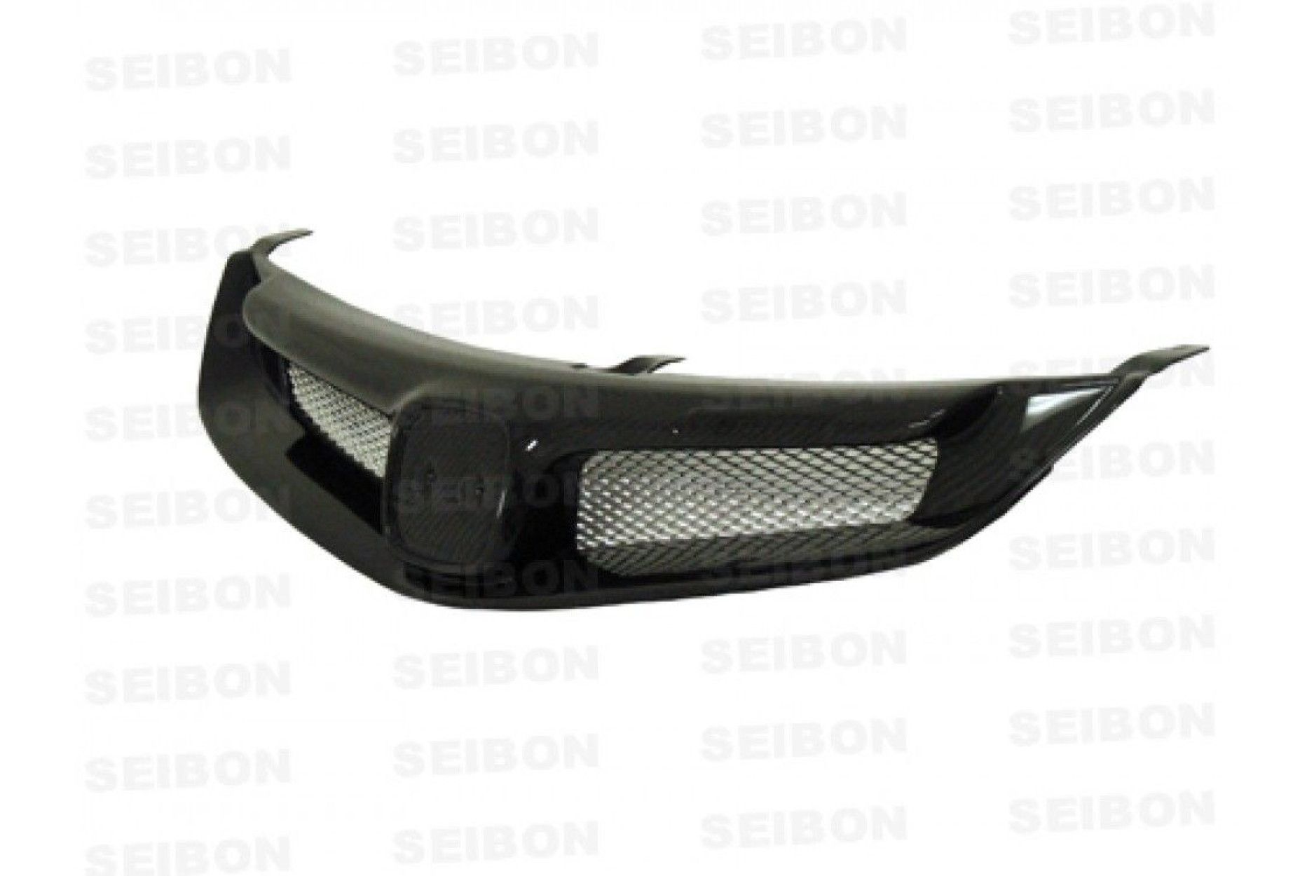 Seibon Carbon Kühlergrill für Honda Civic 2006 - 2010 4D JDM & Acura CSX MG-Style (2) 