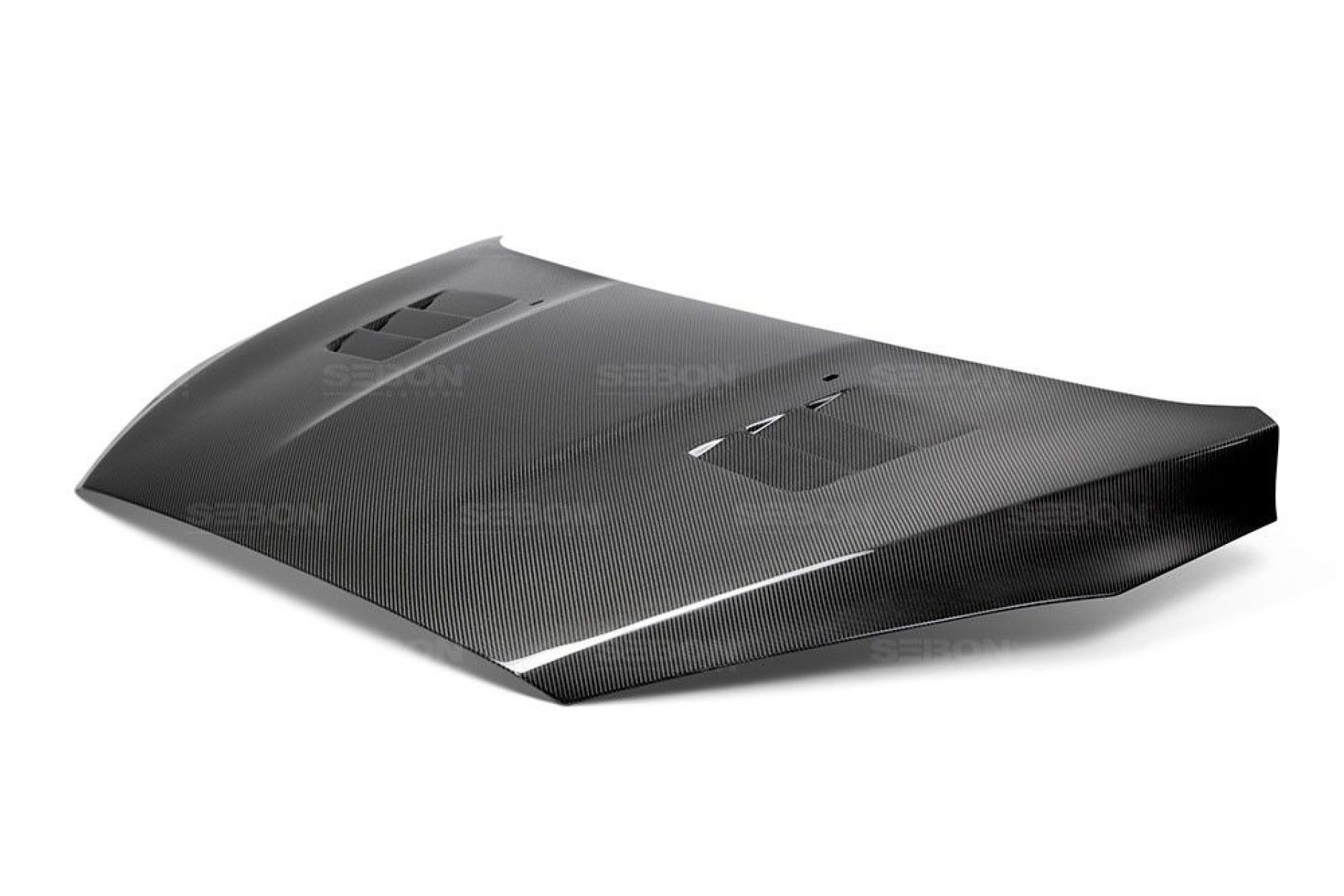 Seibon Carbon Motorhaube für FORD Focus Limousine und Schrägheck 2015-2018 TS-Style (4) 