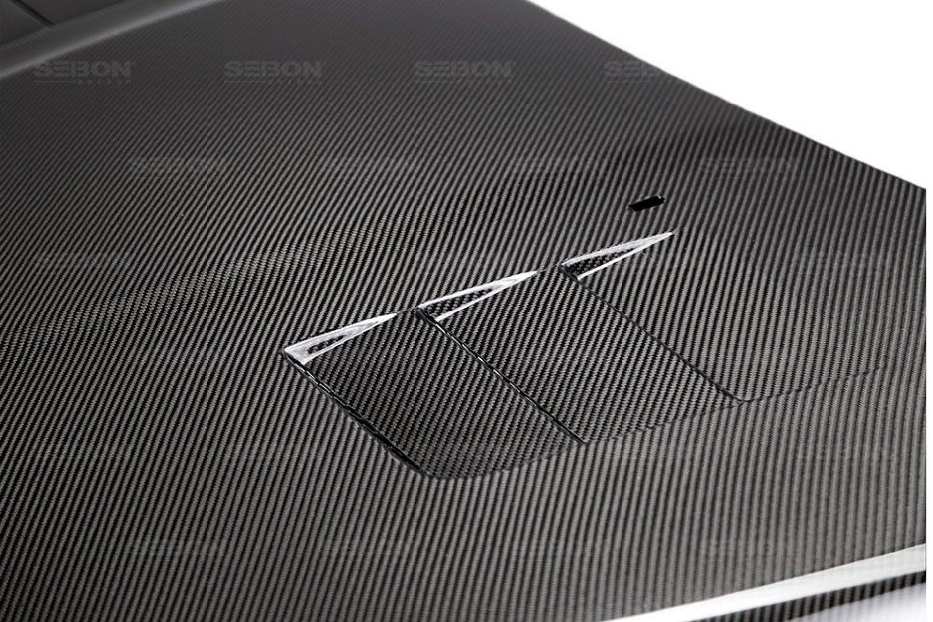Seibon Carbon Motorhaube für FORD Focus Limousine und Schrägheck 2015-2018 TS-Style (3) 
