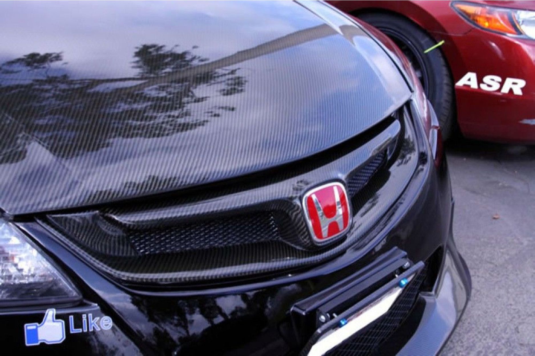 Seibon Carbon Motorhaube für Honda Civic FD1|FD3|FD2|FD5 2006 - 2010 4D JDM & Acura CSX TR-Style (3) 