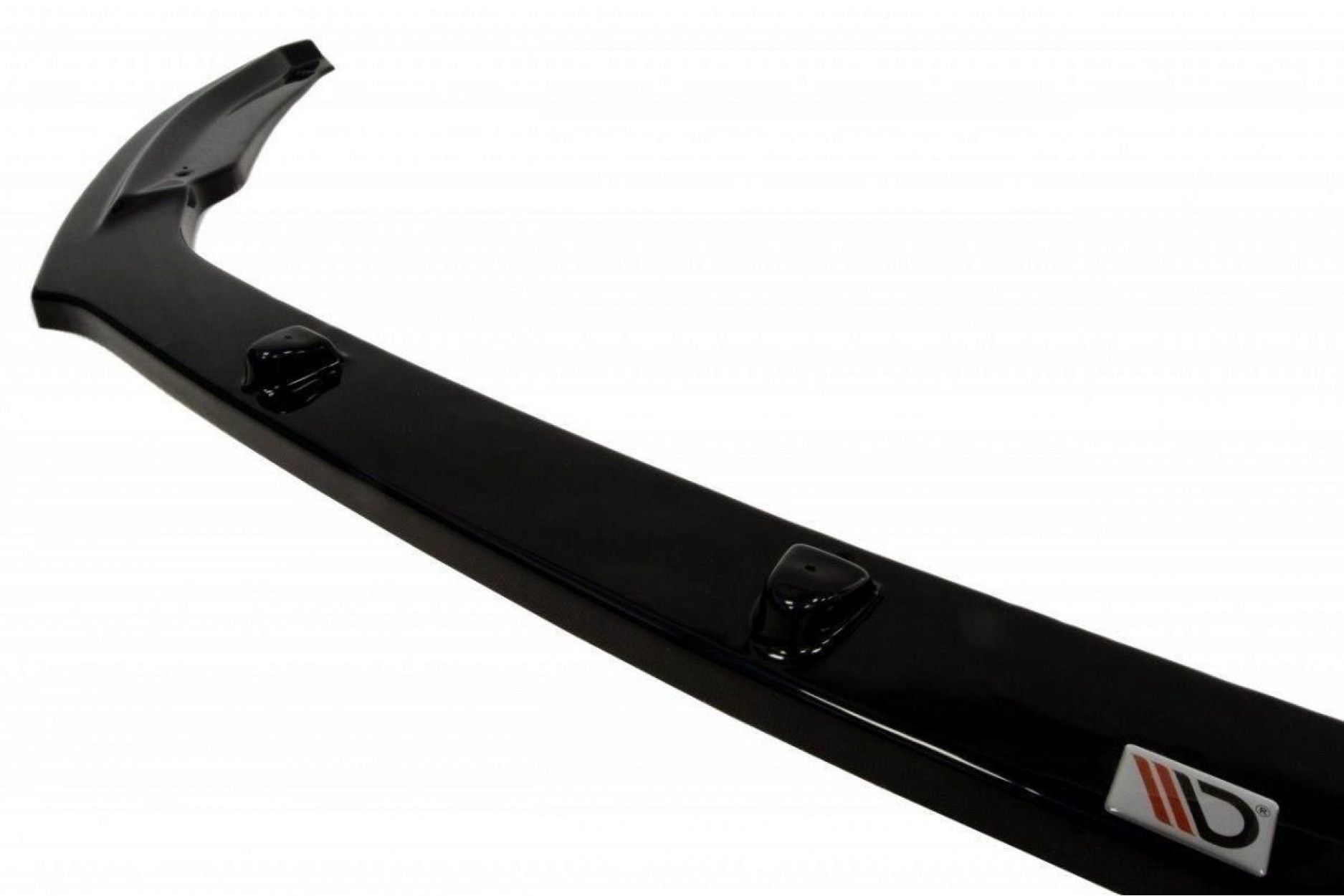 Maxton Design Frontlippe für Skoda Octavia MK3 schwarz hochglanz (3) 