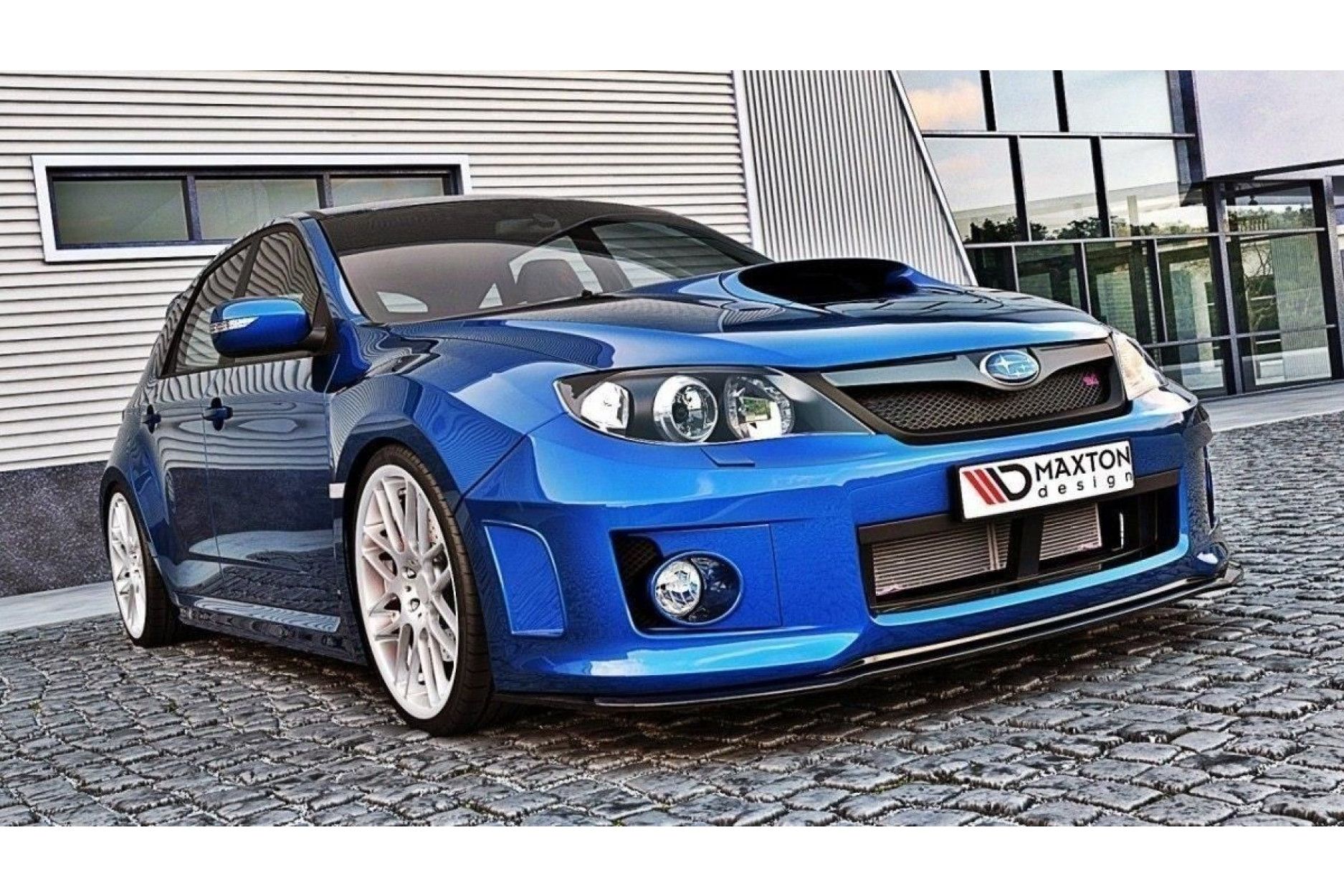 Maxton Design Frontlippe für Subaru Impreza MK3 WRX|STI schwarz hochglanz