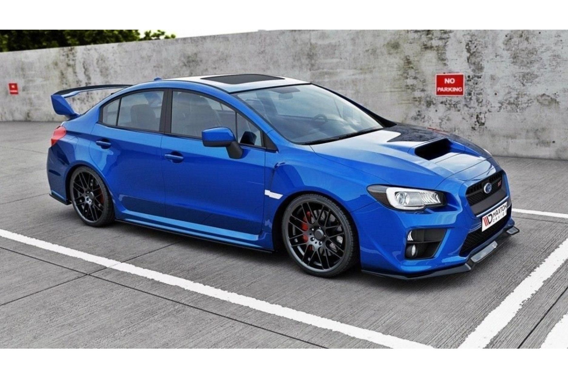 Maxton Design Seitenschweller für Subaru Impreza MK4 WRX|STI schwarz hochglanz (3) 