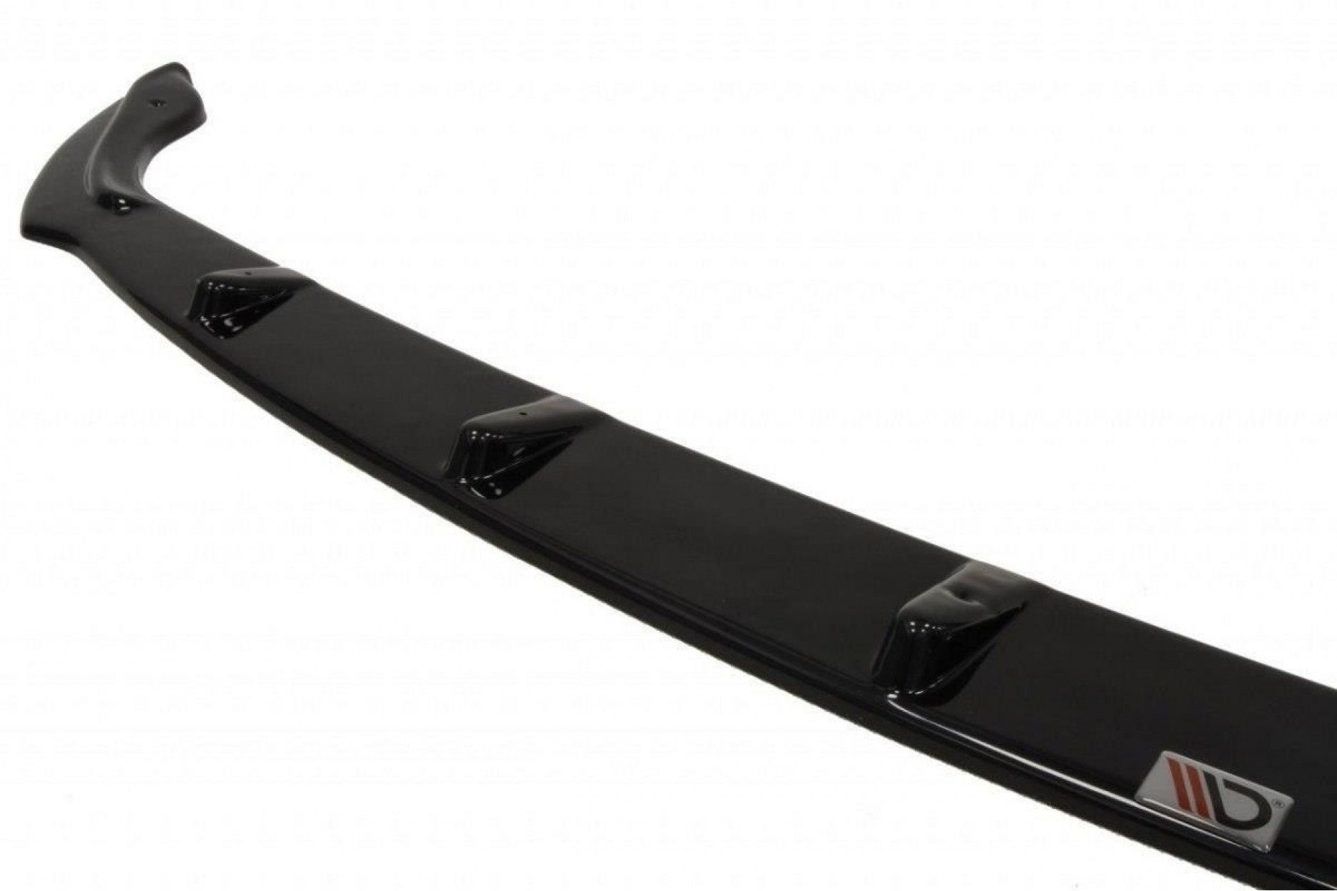Maxton Design Frontlippe für Toyota Aygo MK1 Vorfacelift schwarz hochglanz (3) 