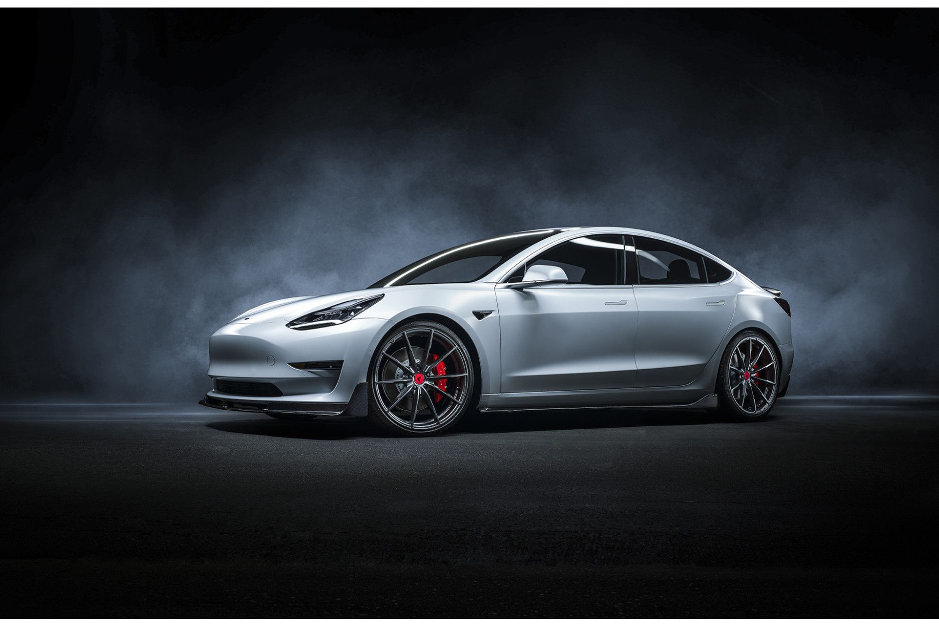 Vorsteiner Carbon Frontlippe für Tesla Model 3 2018+ (2) 