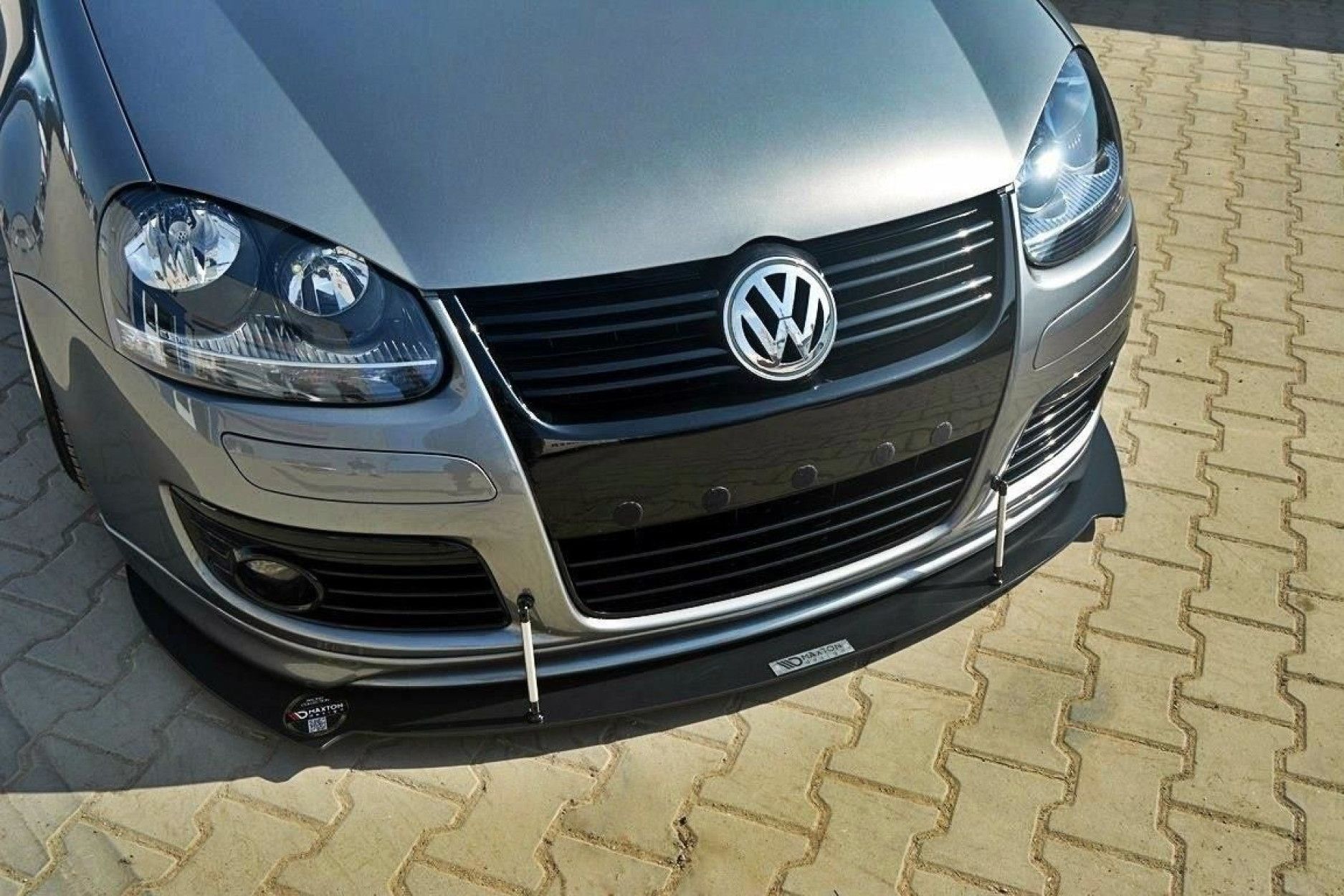 Maxton Design Racing-Frontlippe für Volkswagen Golf MK5Golf 5 GTI schwarz  unbearbeitet - online kaufen bei CFD