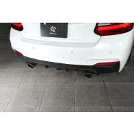 3DDesign Carbon Diffusor passend für BMW F22 mit M-Paket