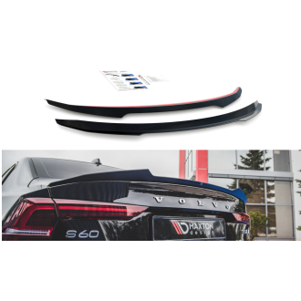 Maxtondesign Spoiler für Volvo S60 MK3 R-Design schwarz hochglanz