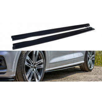Maxtondesign Seitenschweller für Audi SQ5|Q5 MK2 S-Line schwarz hochglanz